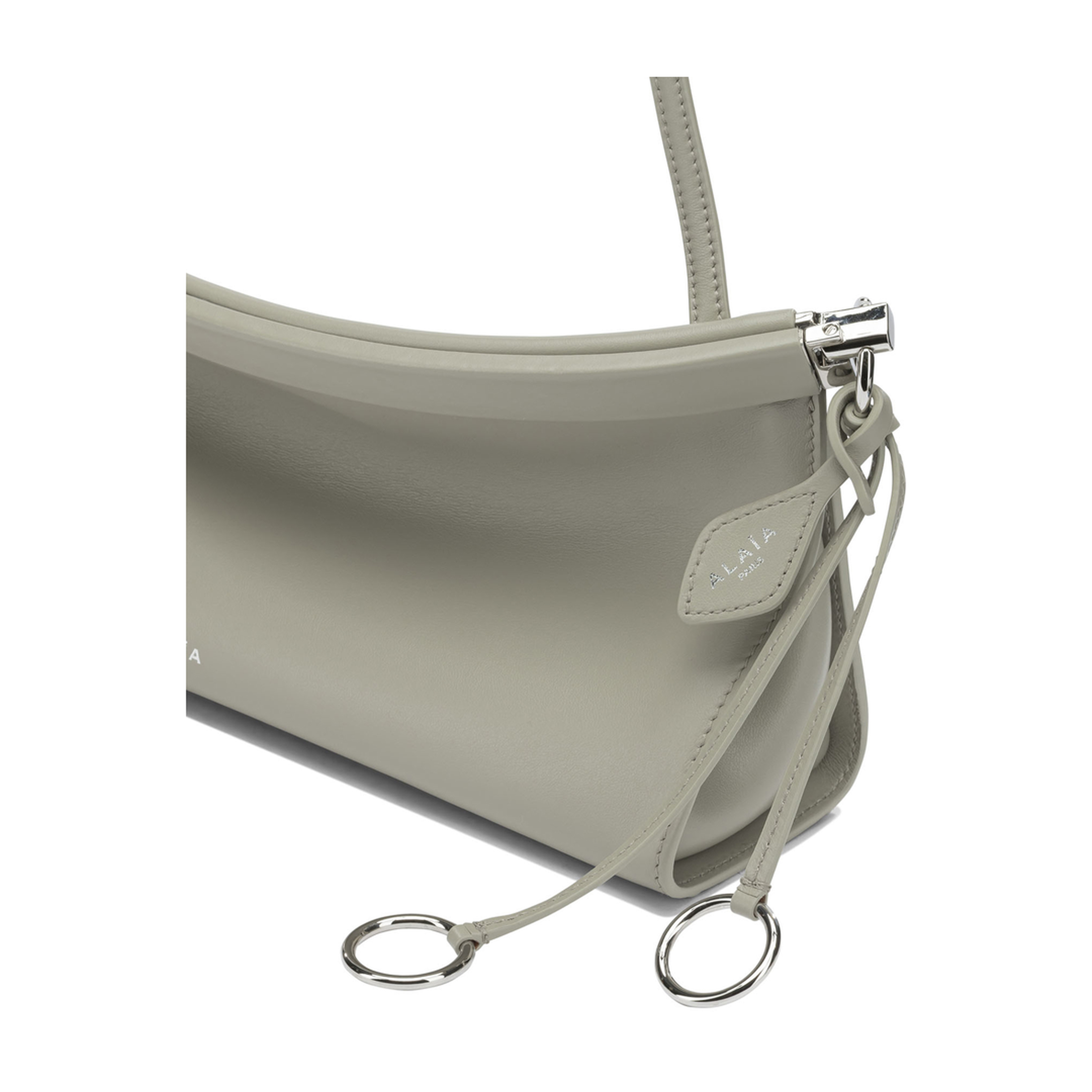 Le Click East West Medium Calfskin Shoulder Bag - Noir - Image 4