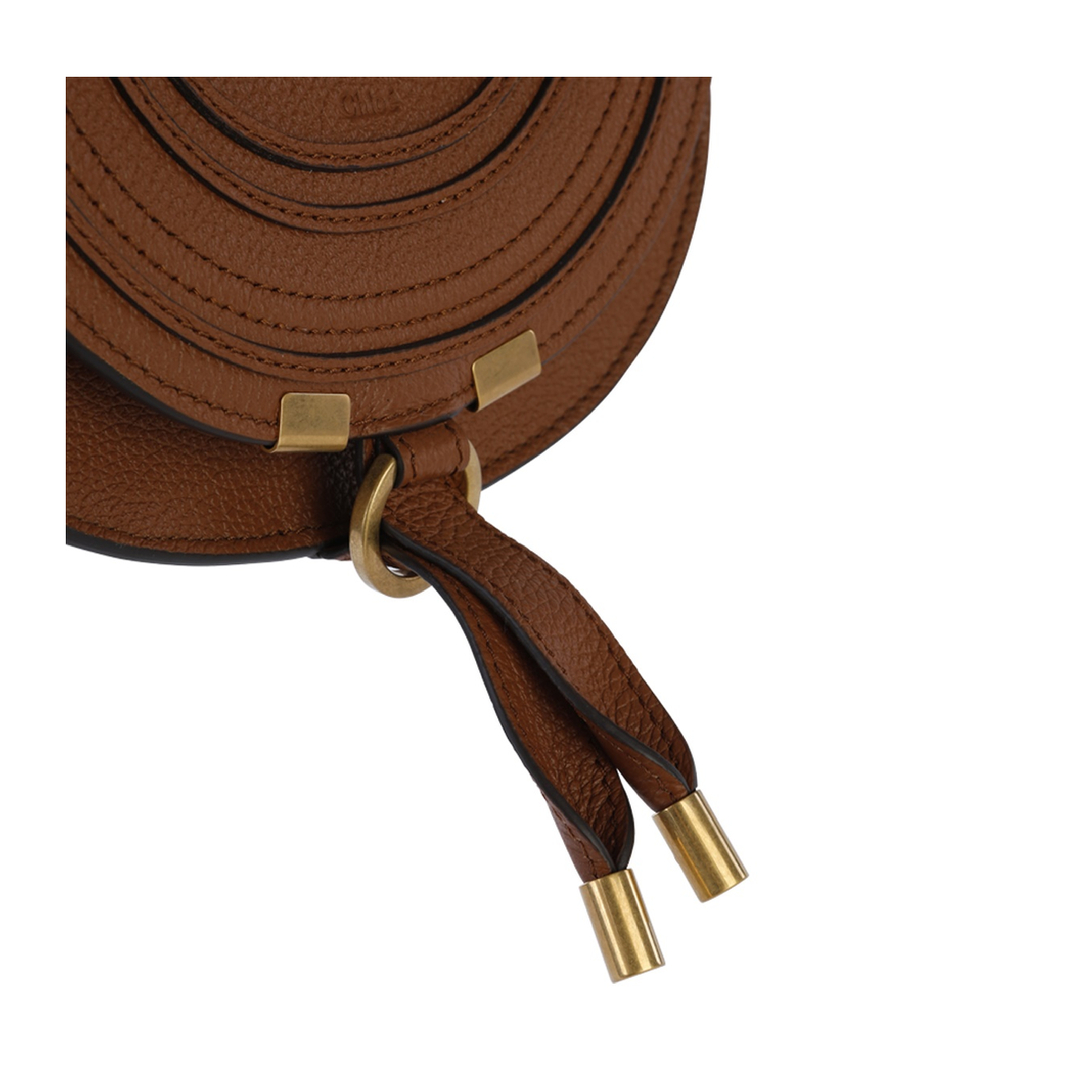 Marcie Small Calfskin Saddle Bag - Luggage - Image 4