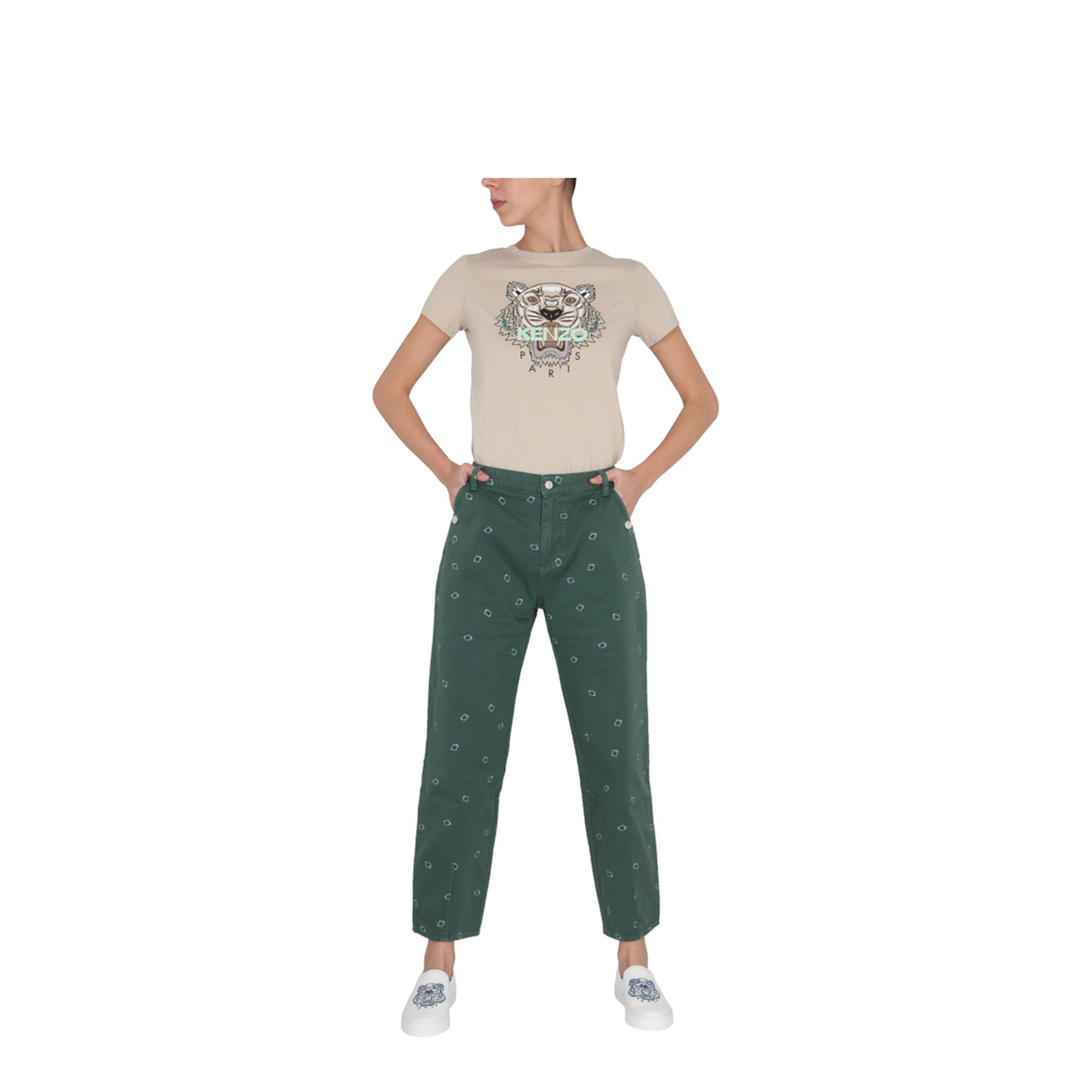 Pants with Paisley Pattern - Image 2