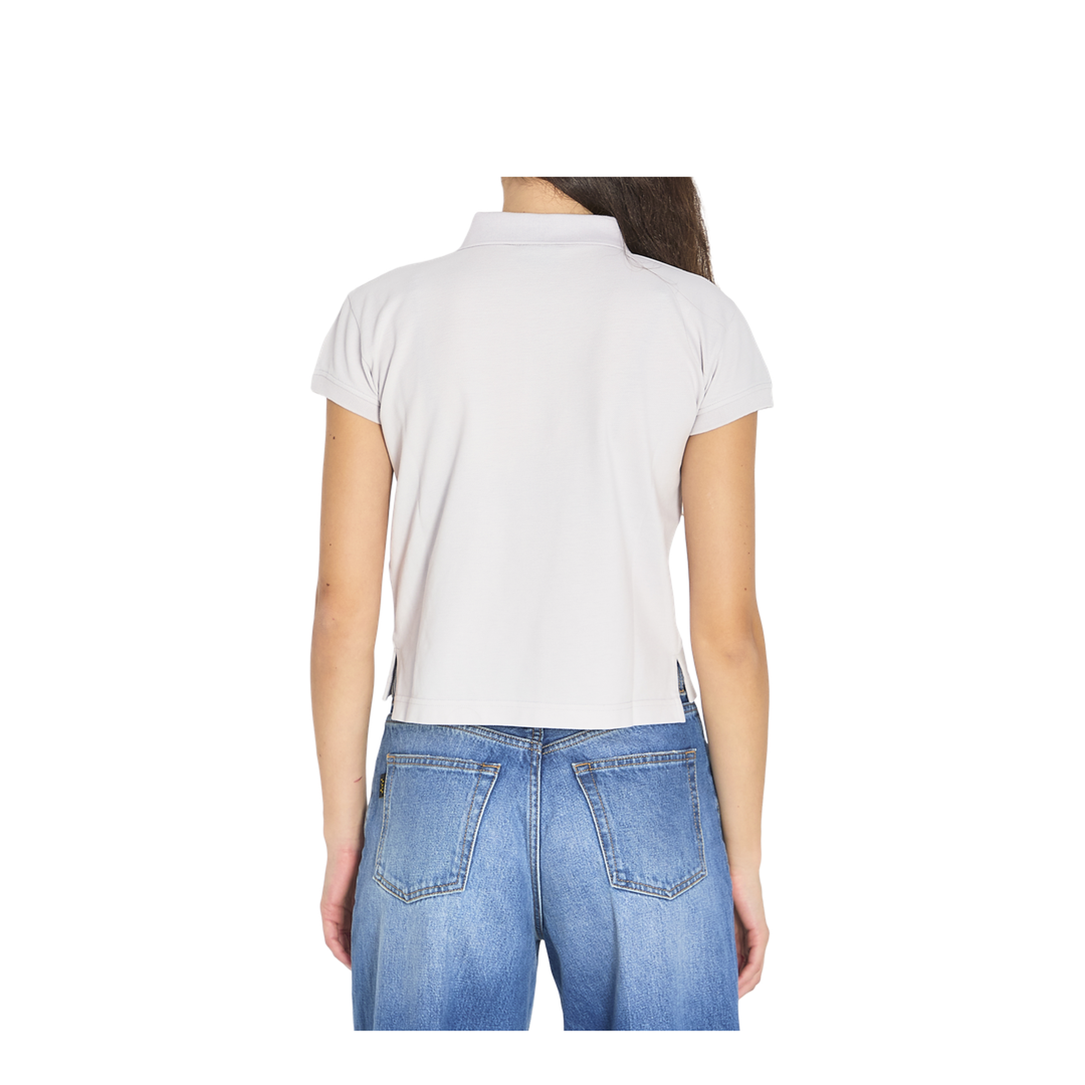 Cotton Pique Polo Shirt With Sport Icon Logo - Image 4
