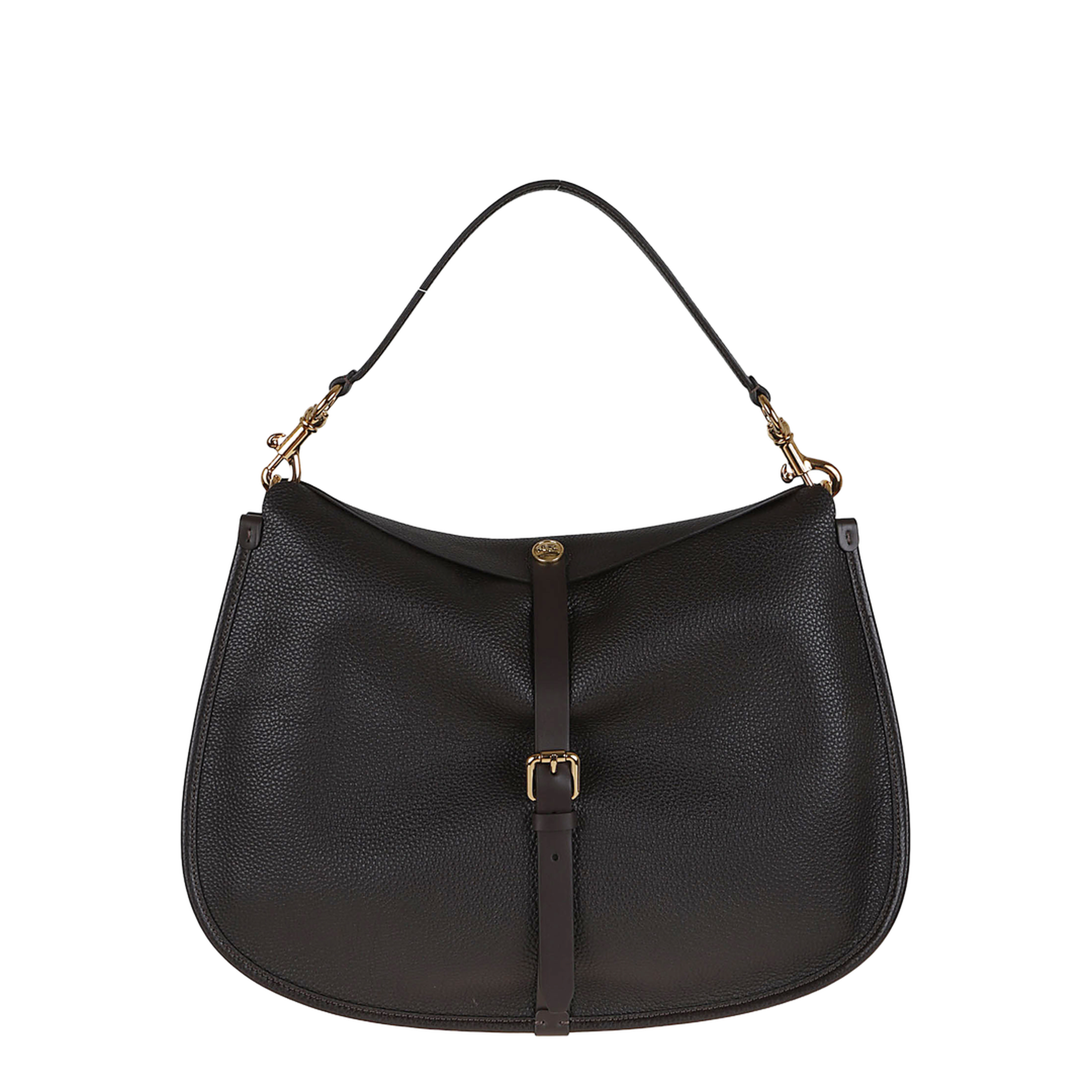 Pony XL Calfskin Crossbody - Beige - Image 1