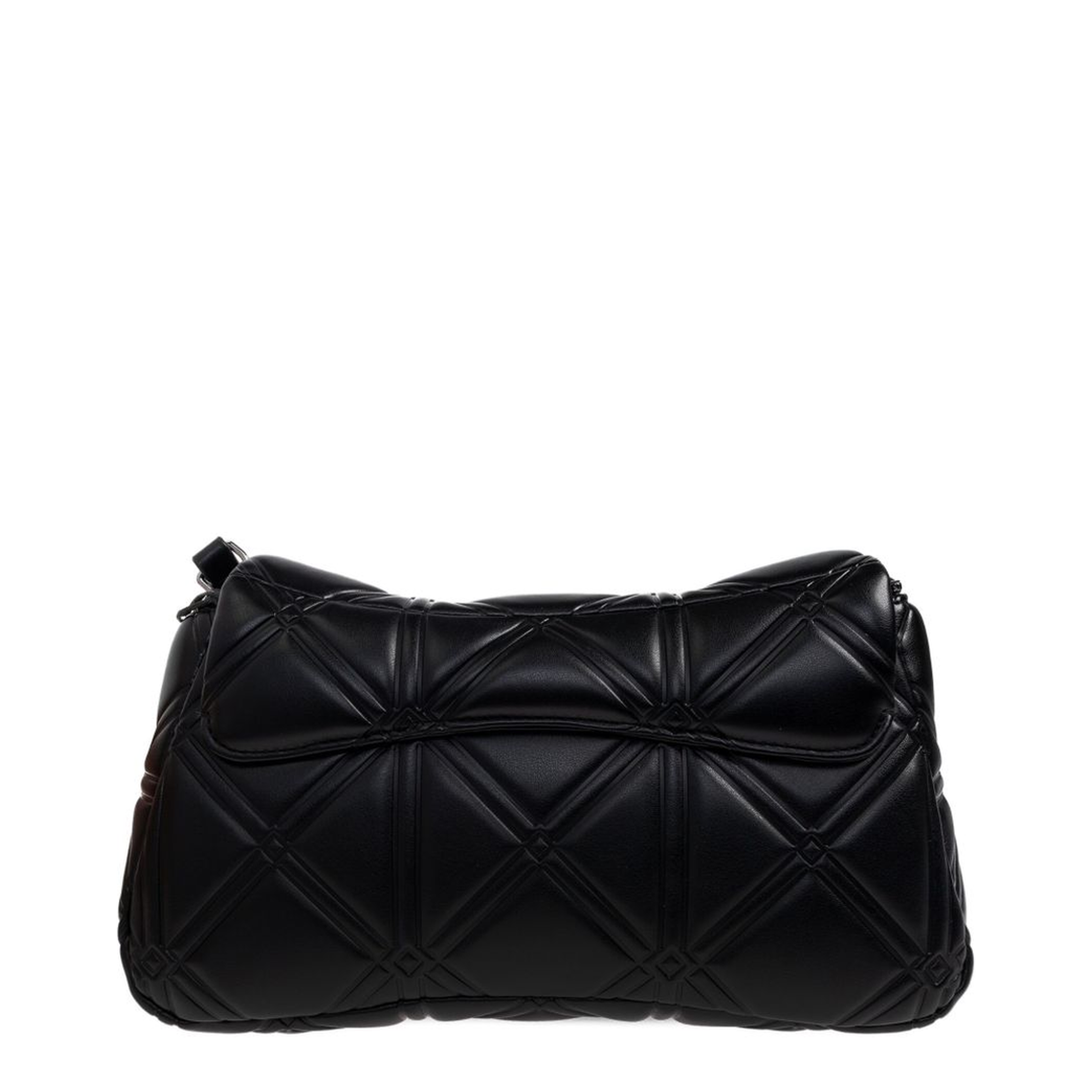 Cassandra Small Imitation Leather Shoulder Bag - Nero - Image 1