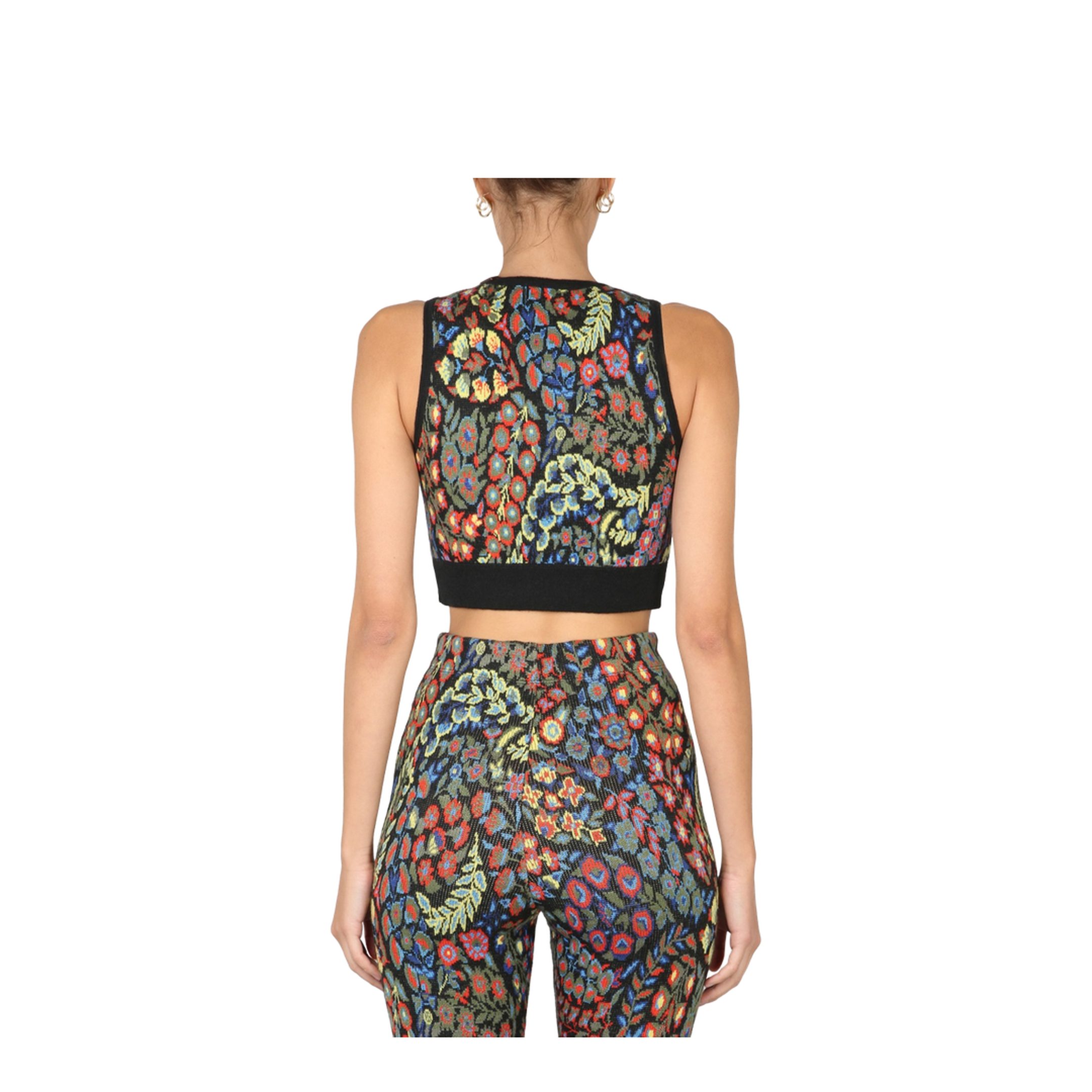 Jacquard Wool Blend Top And Leggings - Image 4