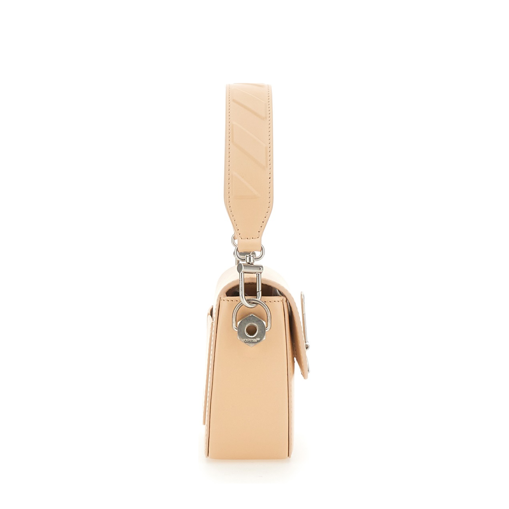 Binder Small Calf Leather Shoulder Bag - Peach Orange - Image 5
