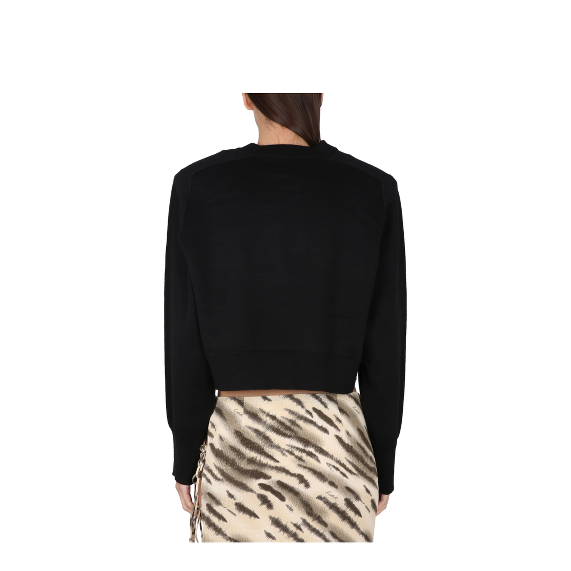 Cropped Shirt with Logo - Image 3