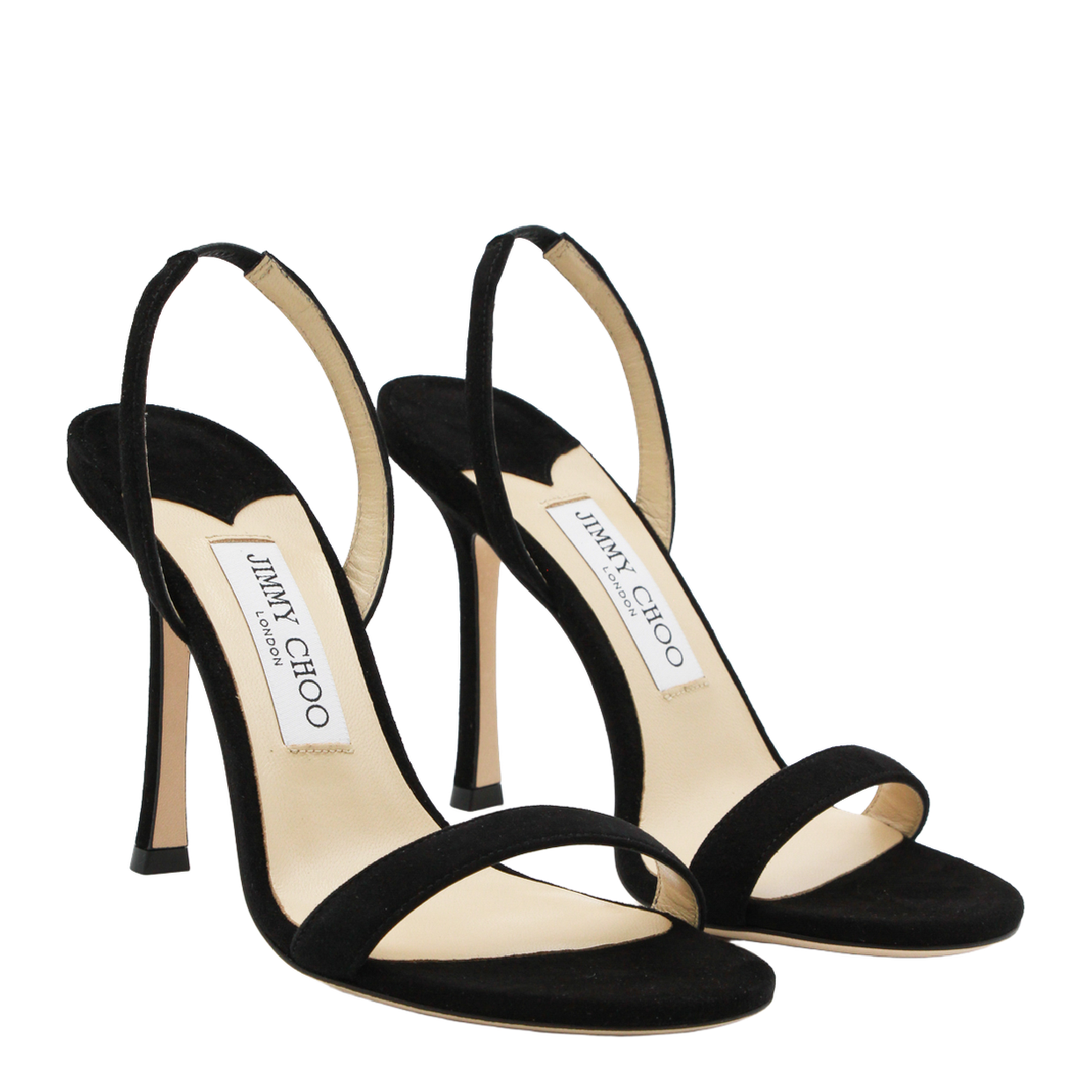 Black Suede Sandals - Image 3