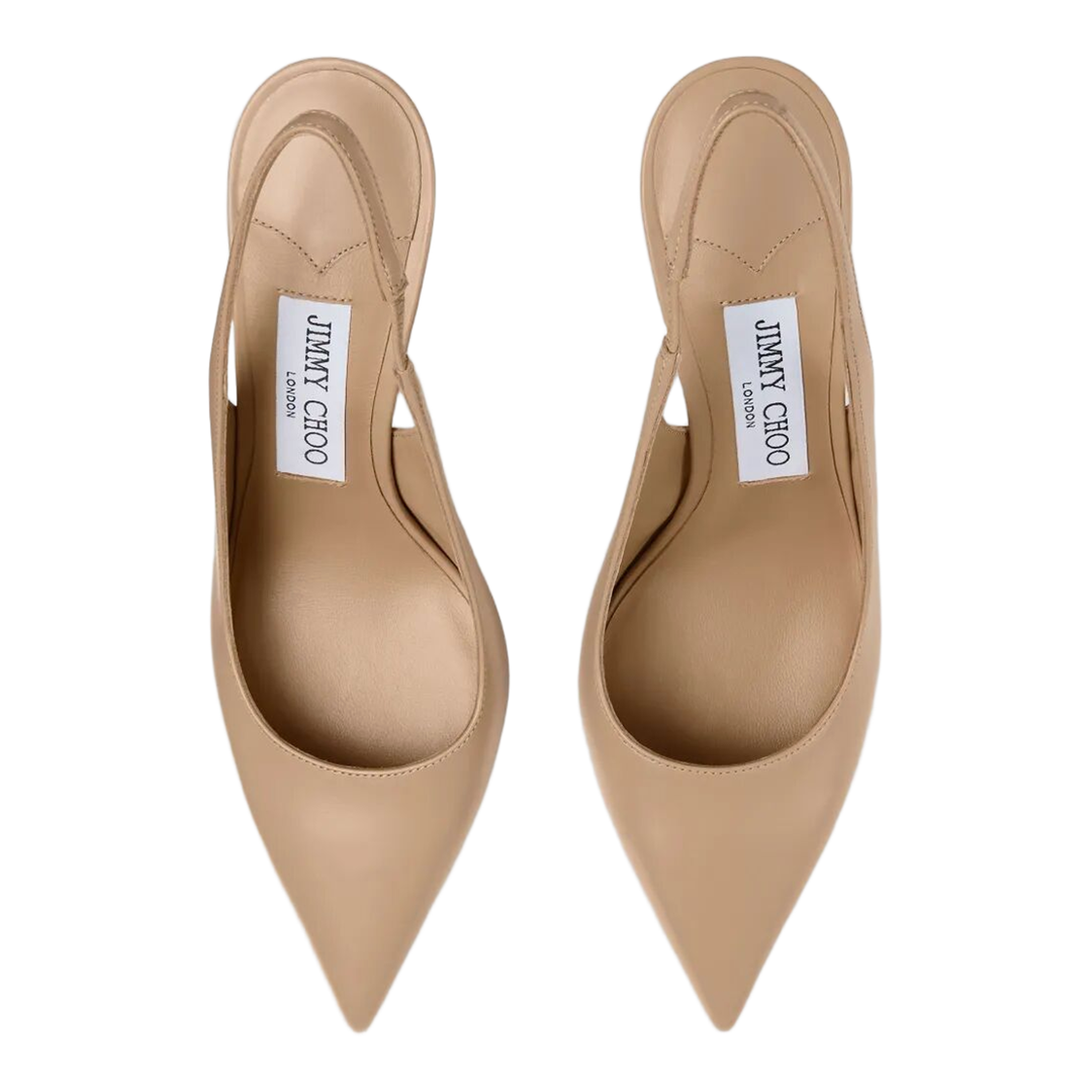 Sling Back 85 Leather Pumps - Image 4