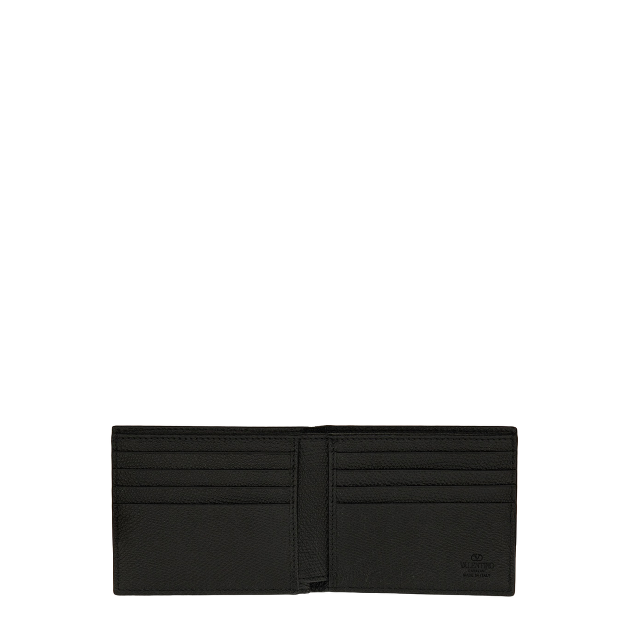 VLogo Signature Grainy Calfskin Wallet - Image 3