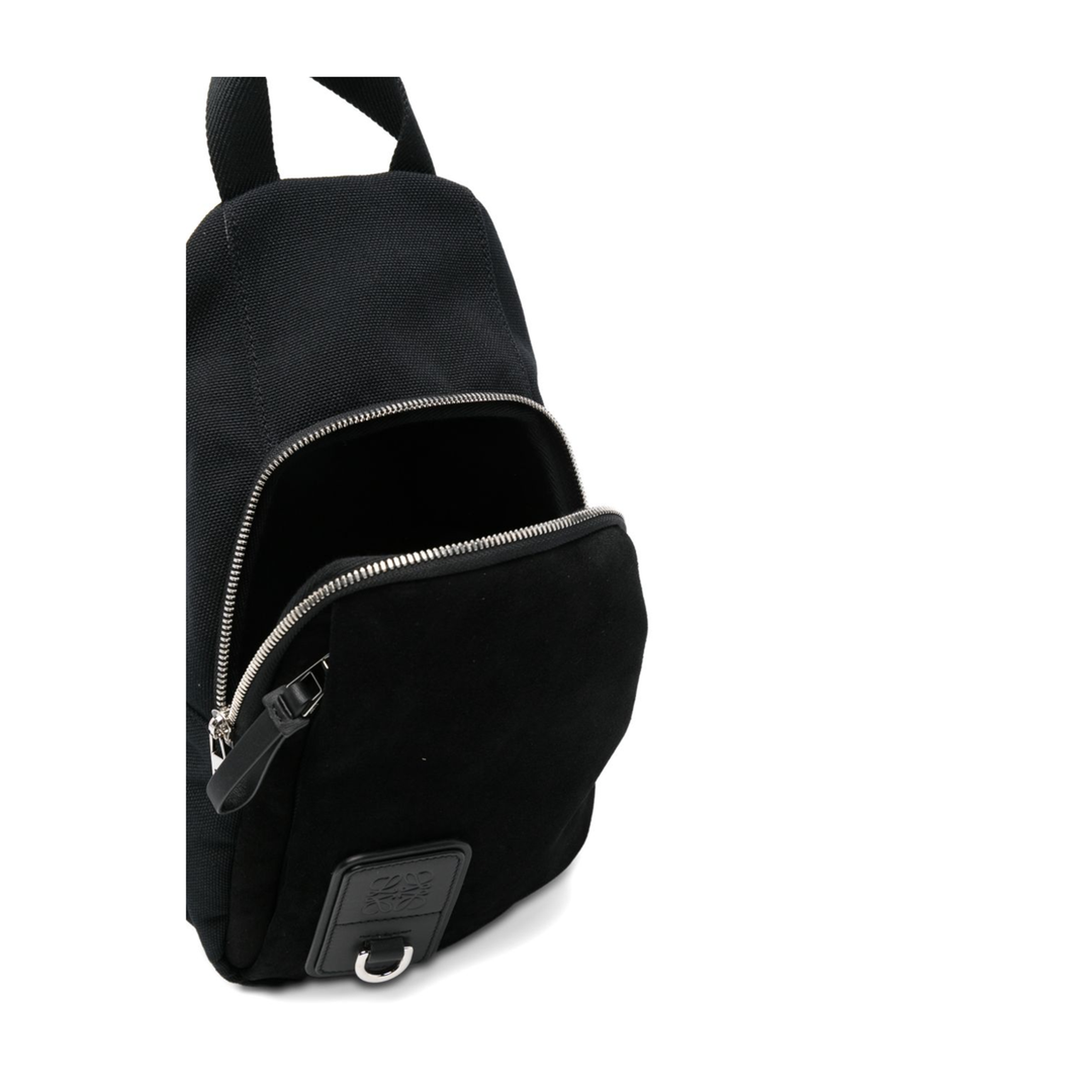 Flex Canvas Sling Bag - Black - Image 2