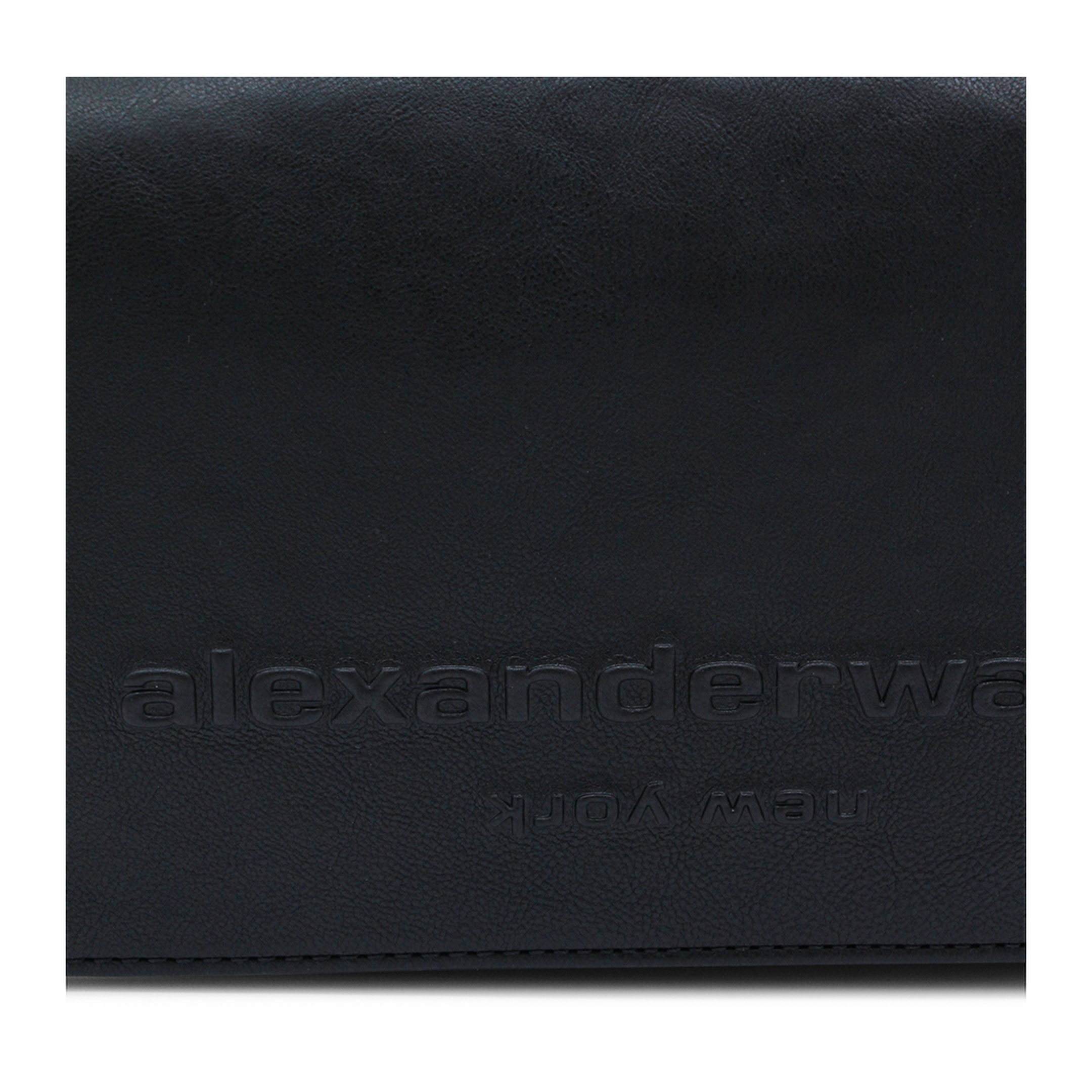 Punch Calfskin Crossbody - Black - Image 7