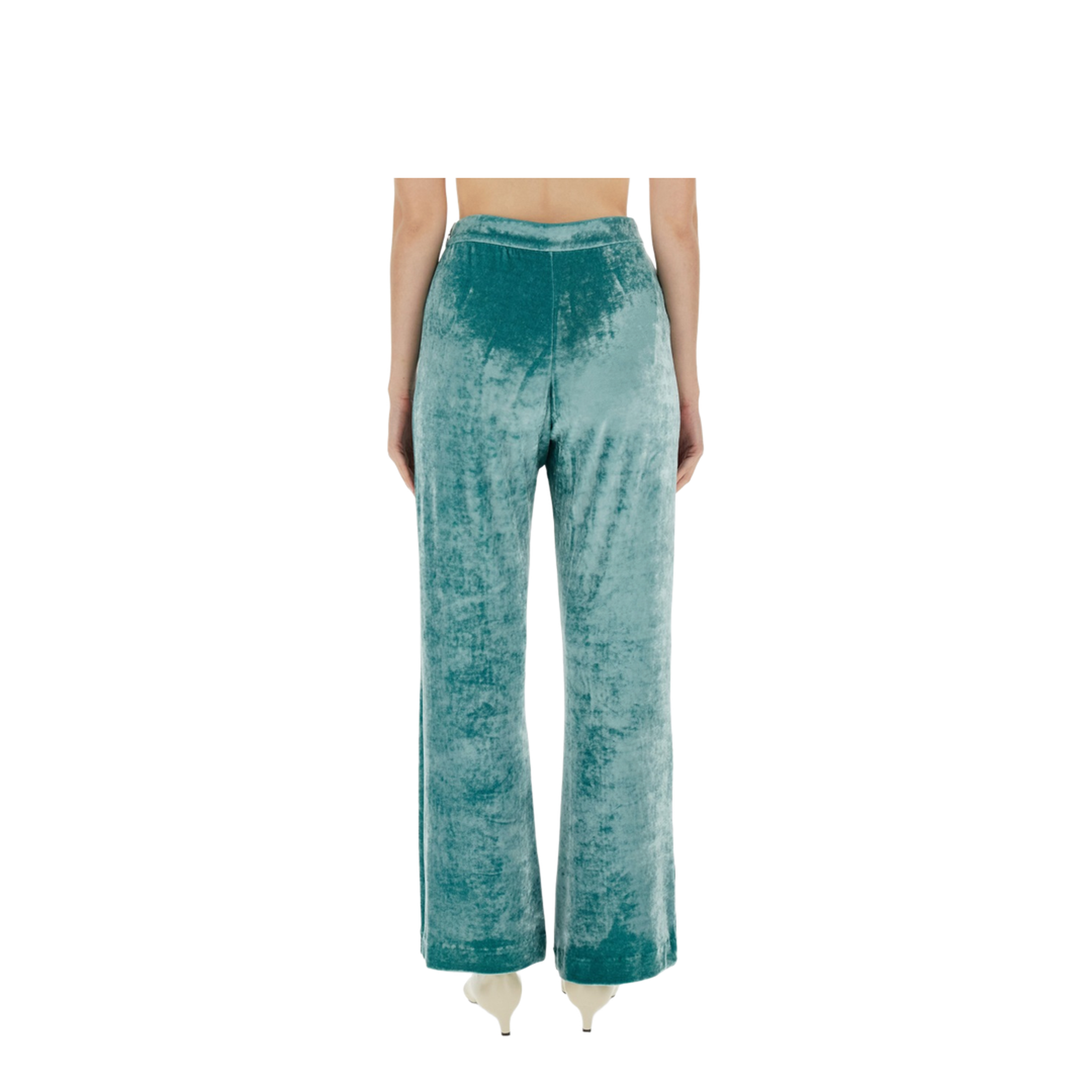 Wide Leg Pants Green - Image 3