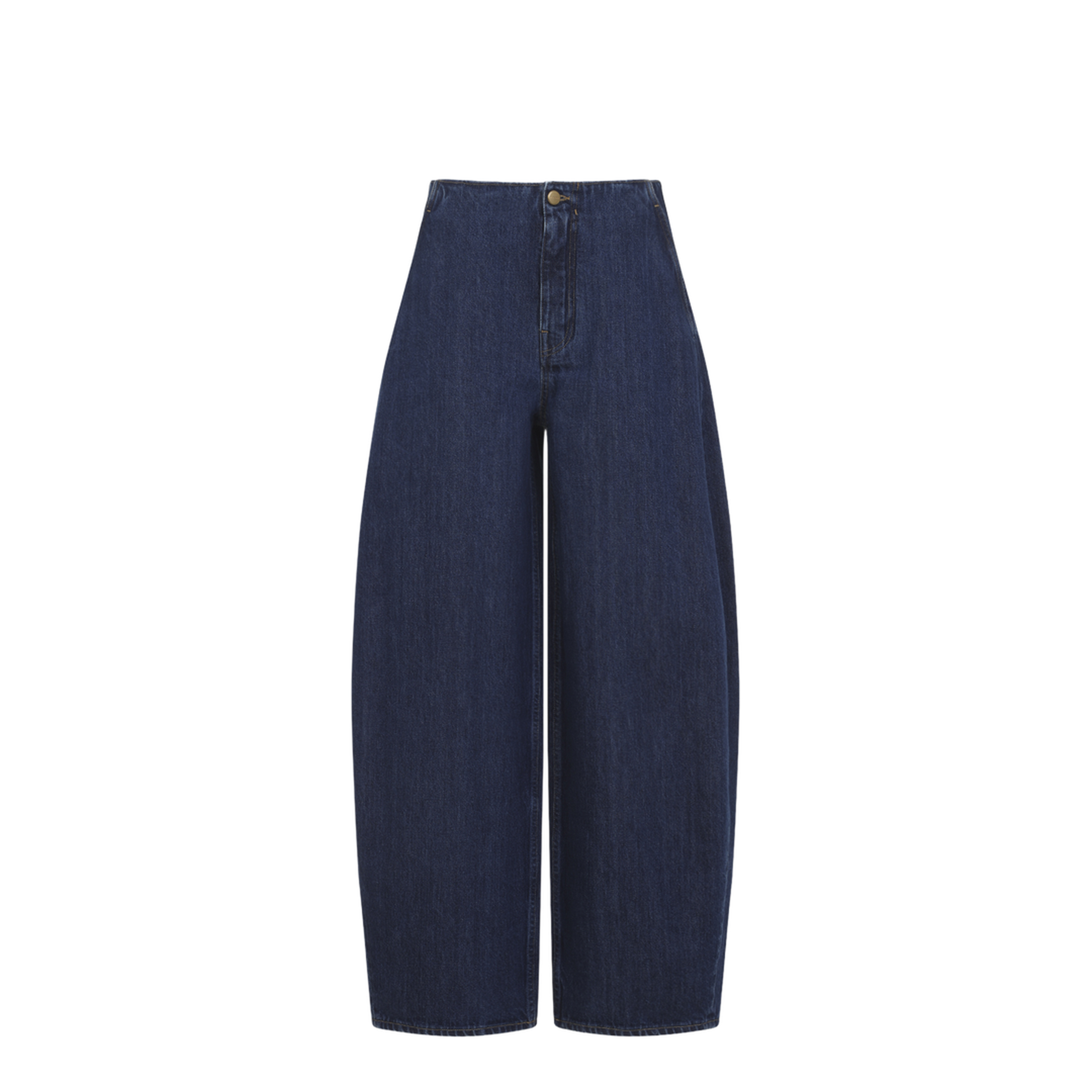 Wide Leg Denim Pants - Image 3