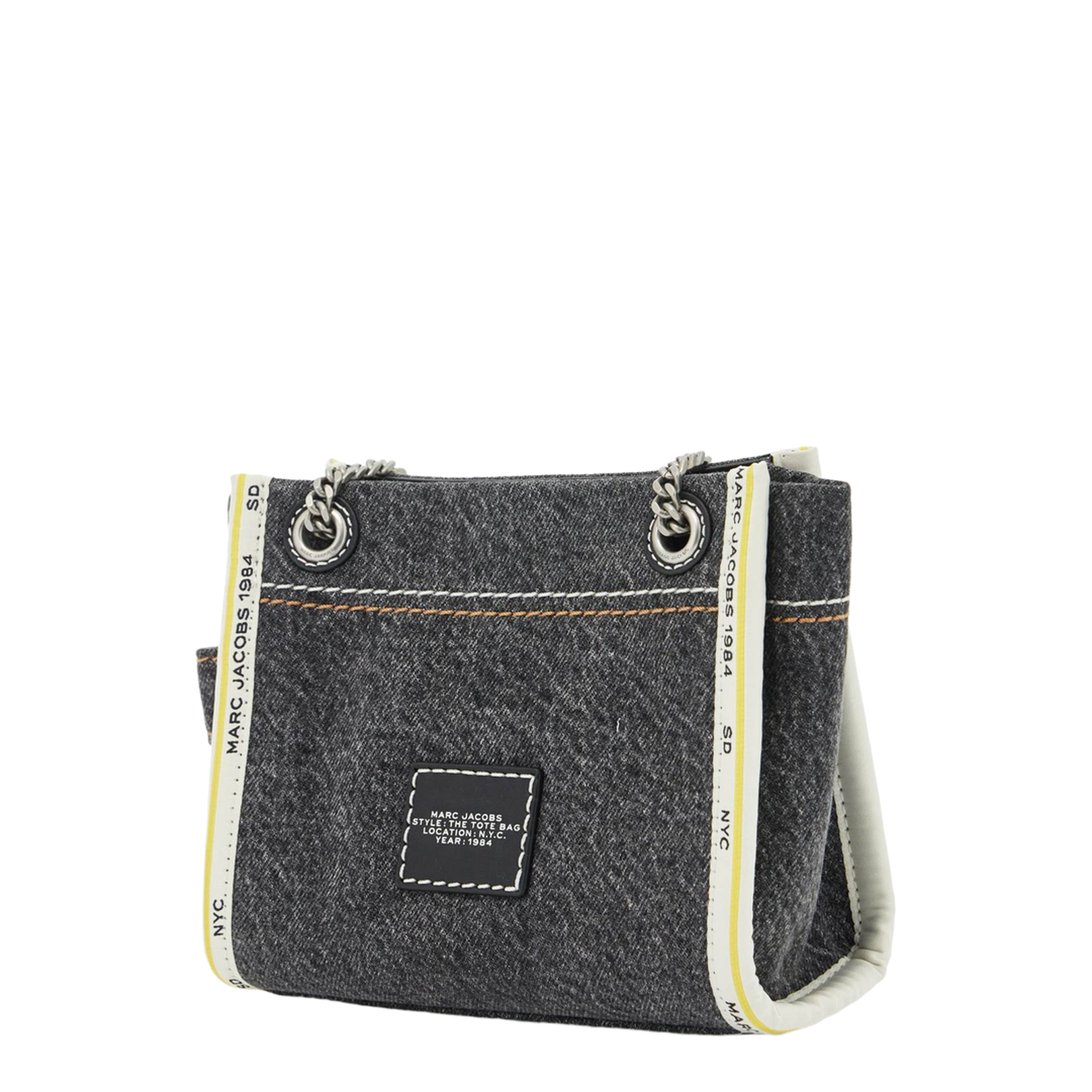 The Denim Chain Crossbody Bag - Image 4