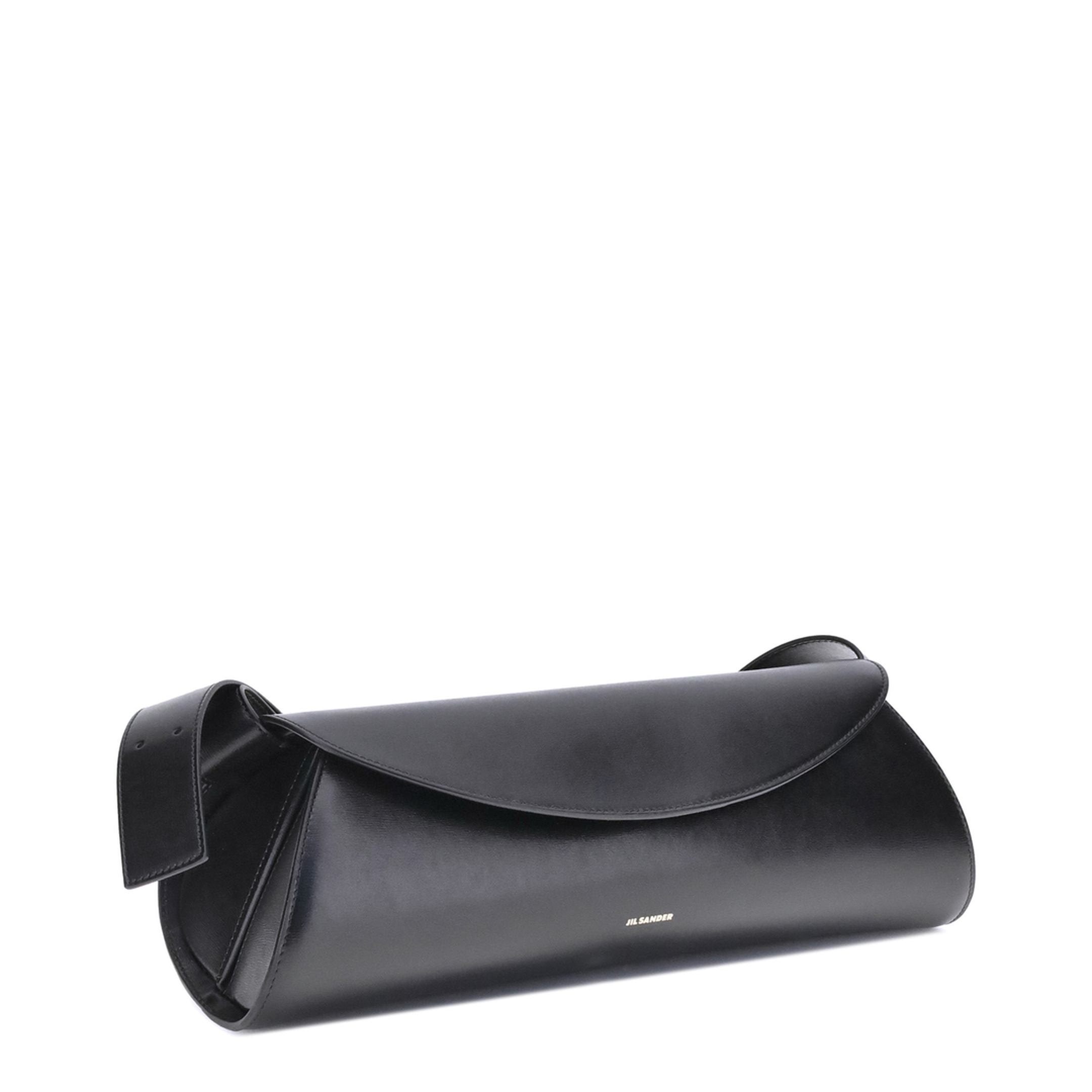 Large Calfskin Shoulder Bag - Black - Image 2