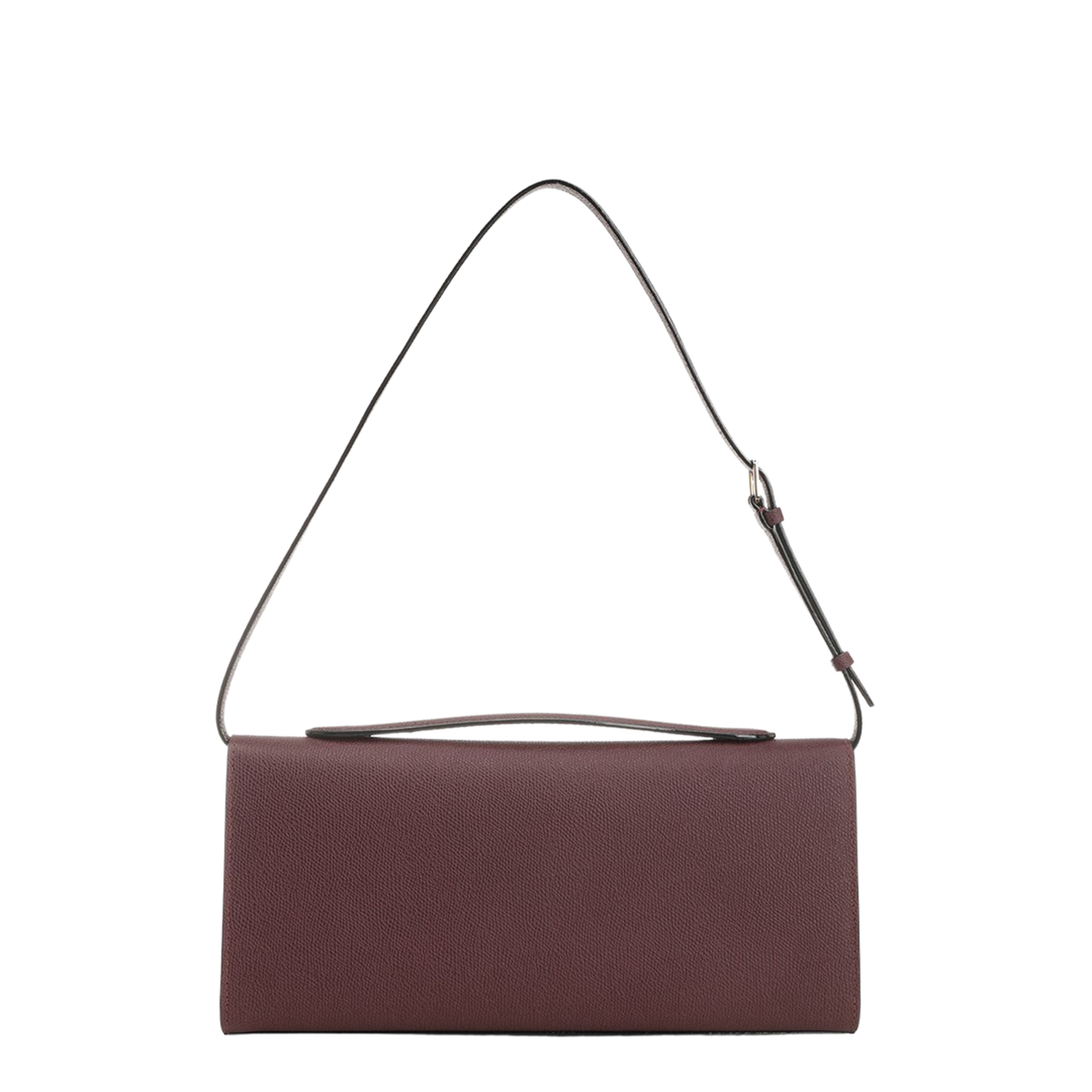 Iside Calf Leather Clutch - Red - Image 3
