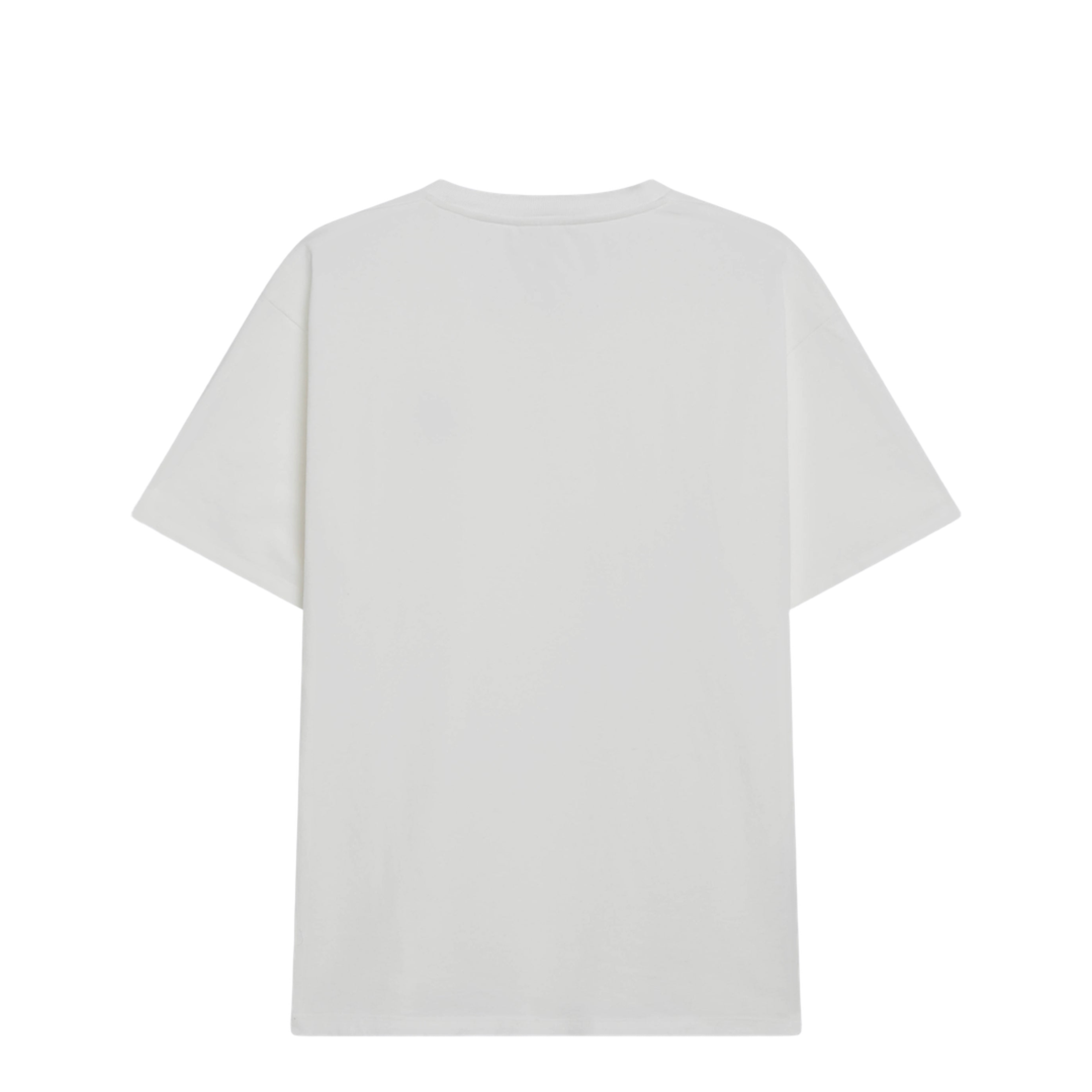 White Garment-Dyed Jersey T-Shirt - Image 2