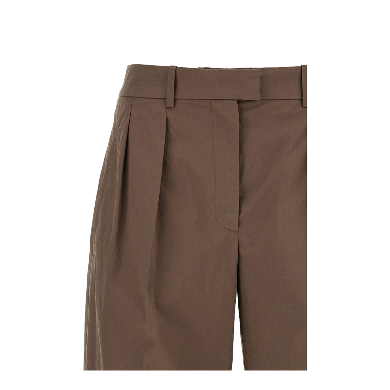 Alfidis Pant Brown in Cotton - Image 3