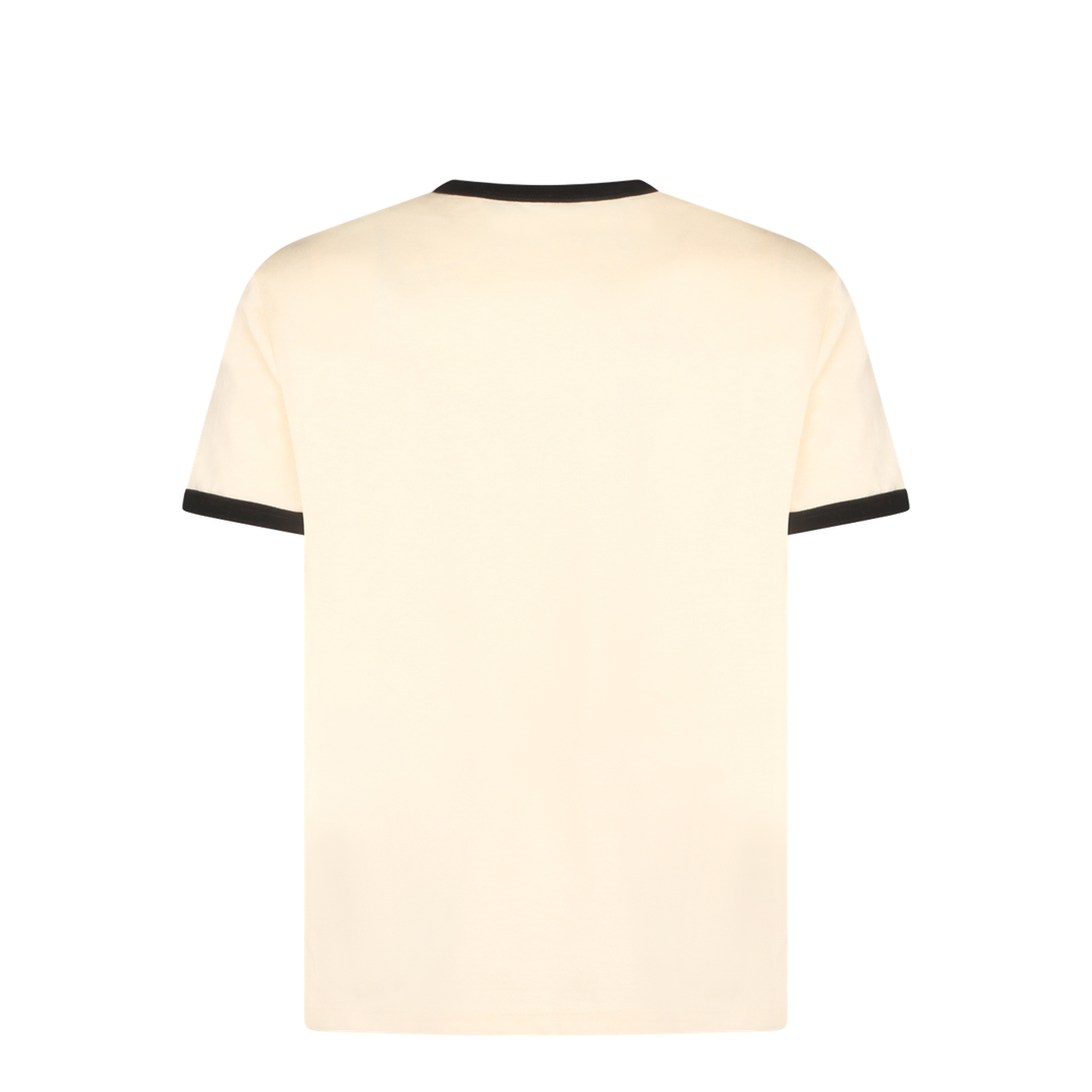 Beige Cotton T-Shirt - Image 3