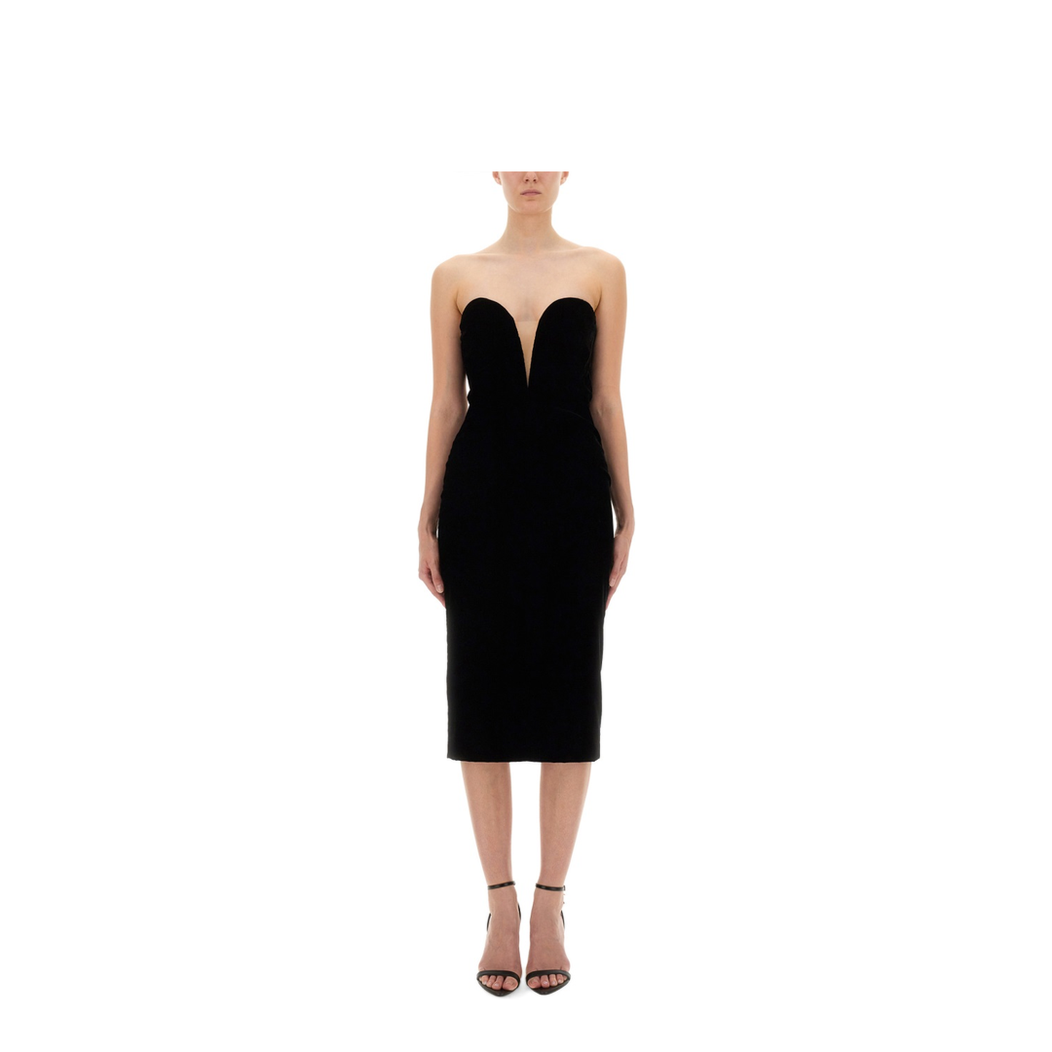 Velvet Cocktail Dress - Image 1
