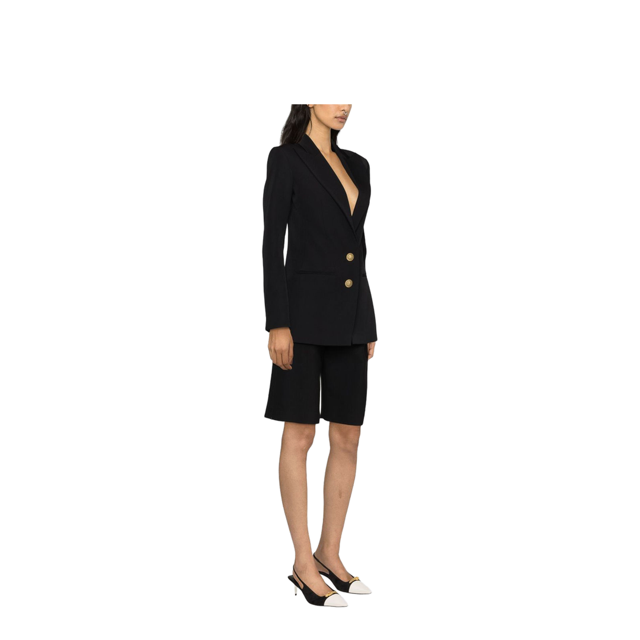Black Single-Breasted Blazer - Image 4