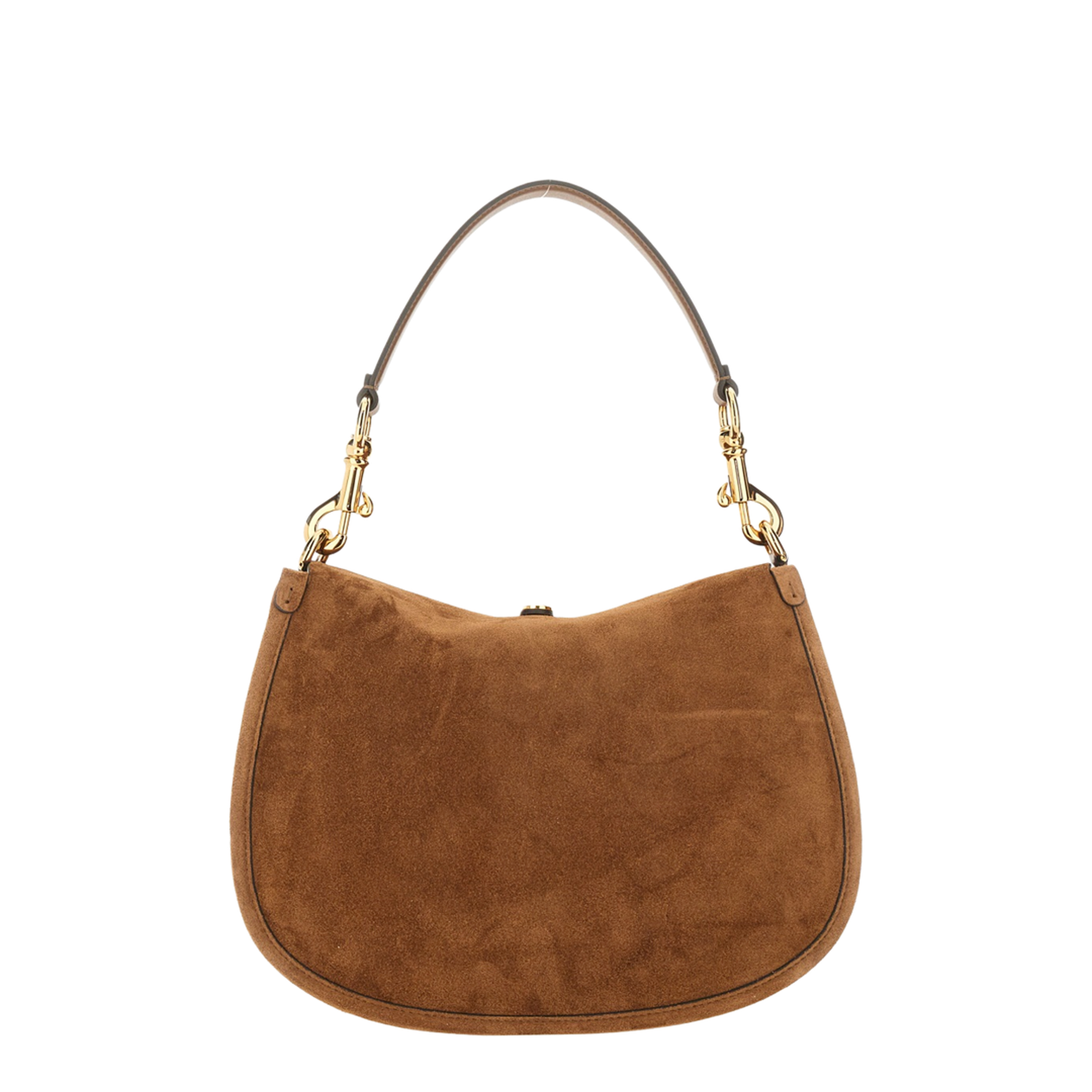 Suede Shoulder Bag - Image 1