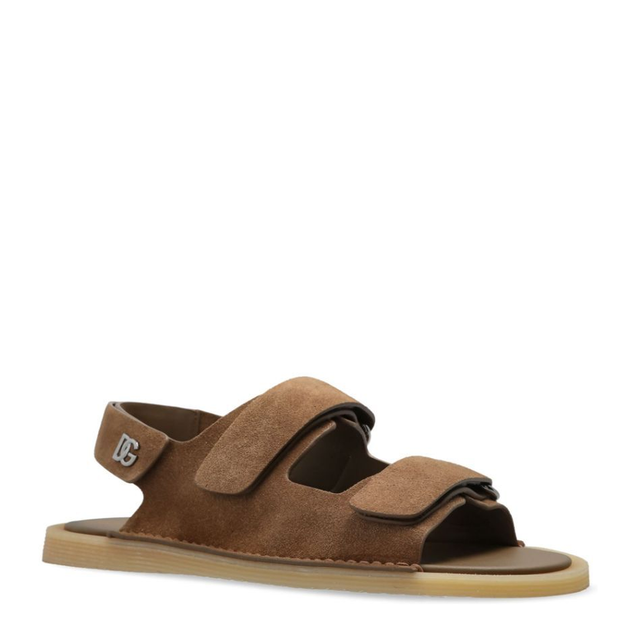 Touch-Strap Suede Sandals - Image 2