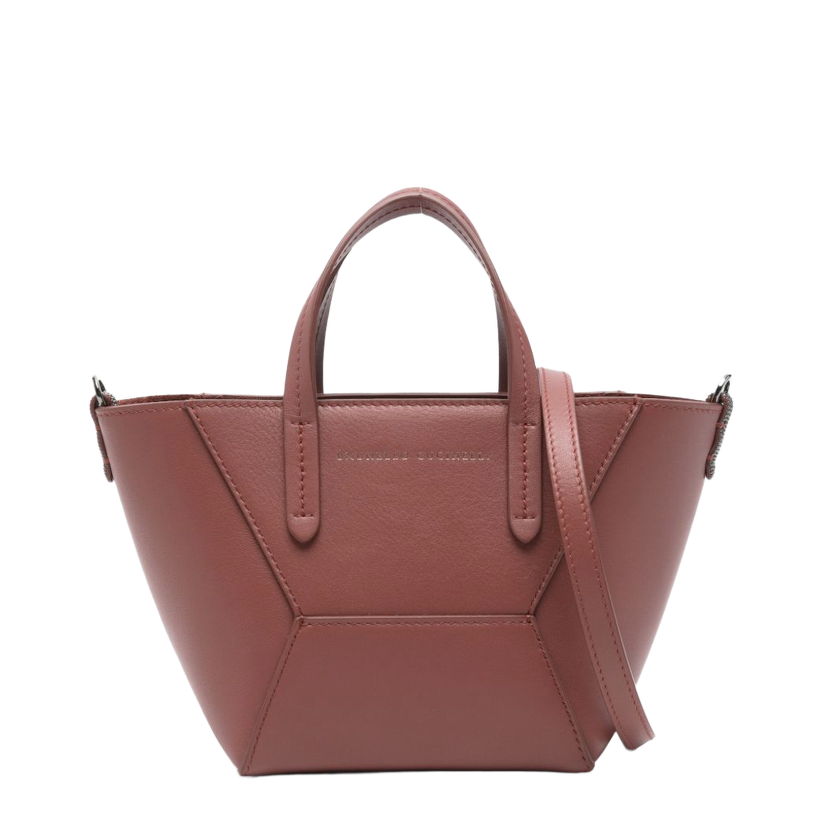 Women's Handbag Silk Nylon Brown - Image 1