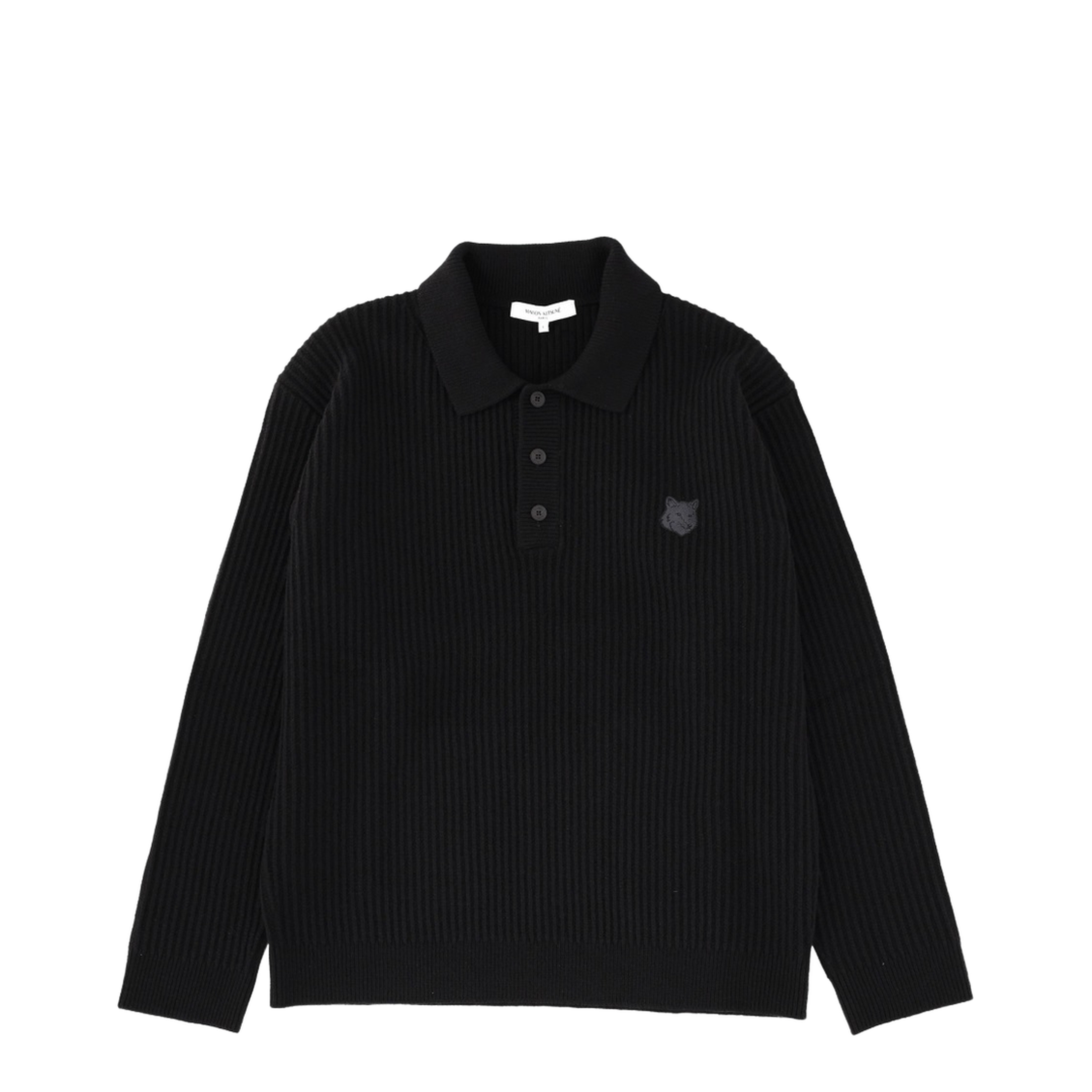 Long-Sleeved Polo Shirt - Image 1