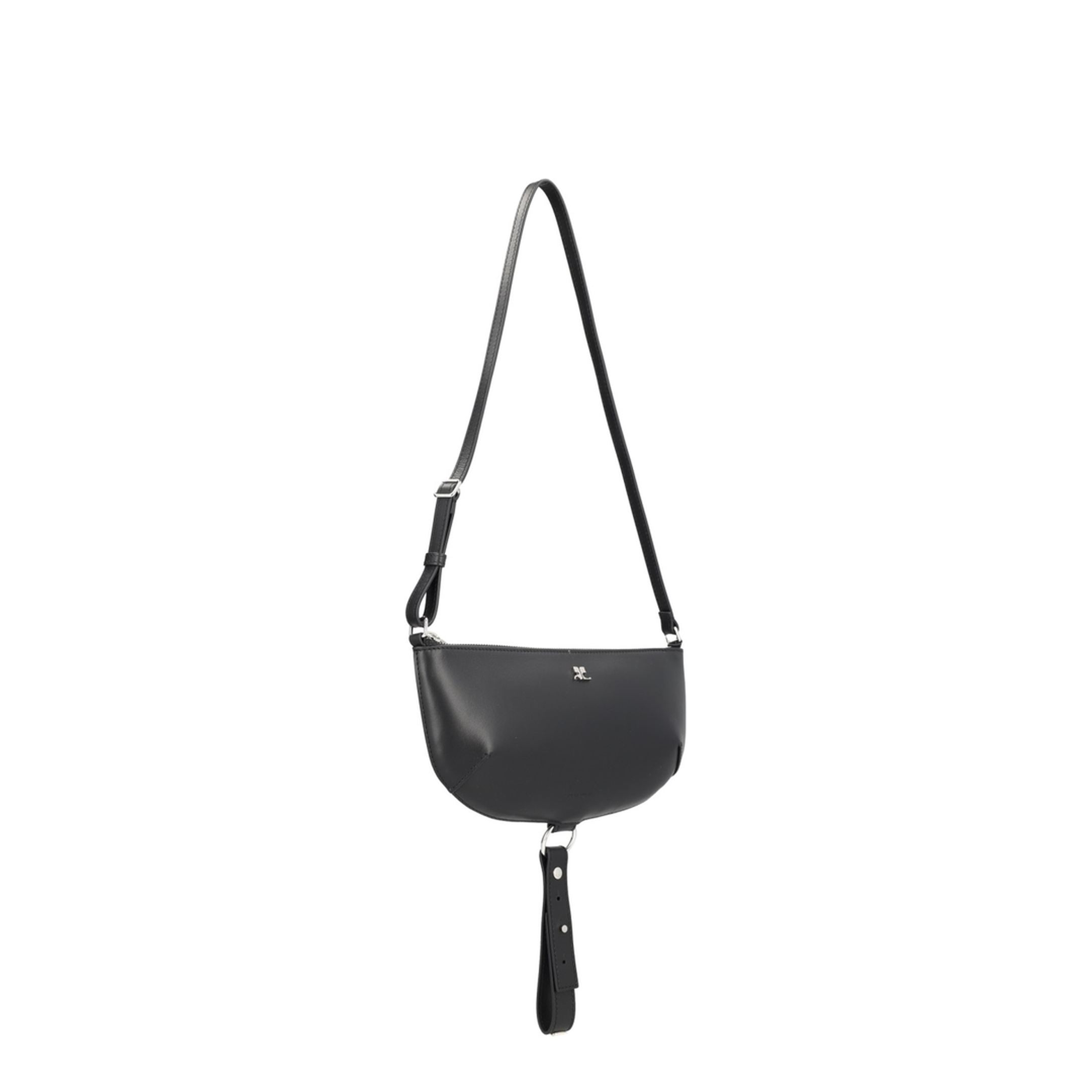 Holy Eclipse Medium Calf Leather Shoulder Bag - Black - Image 2