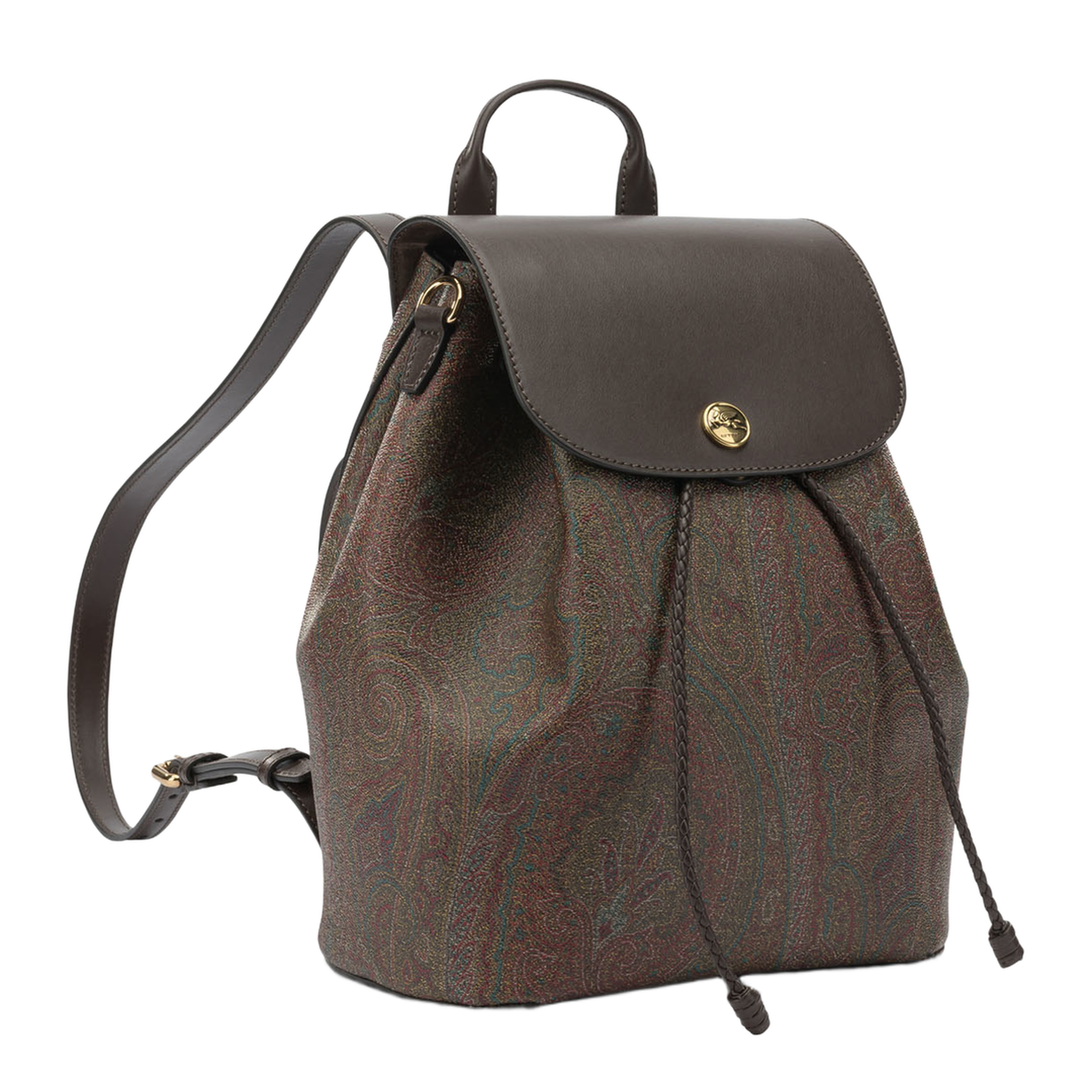 Essential Backpack Leather Brown - Image 2