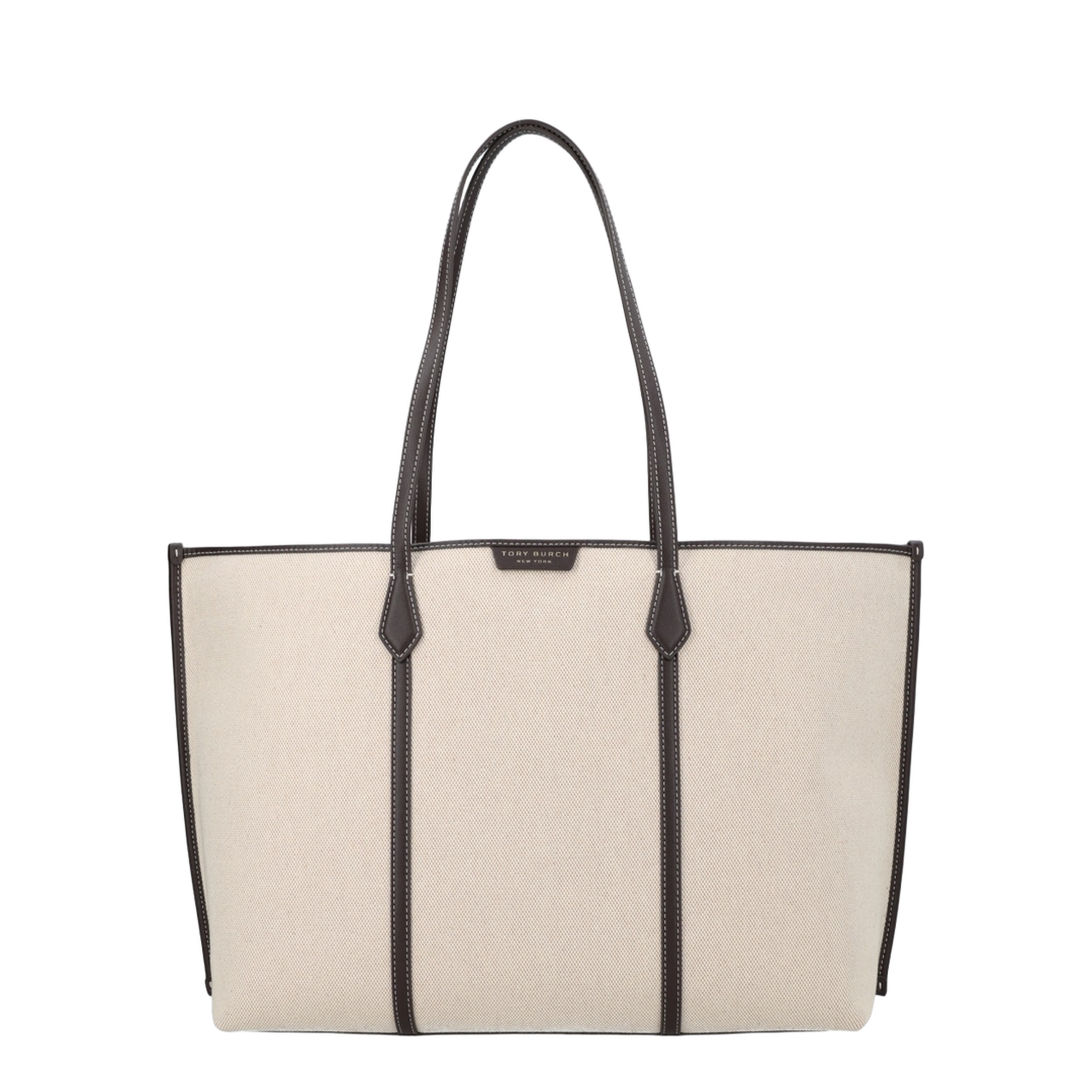 Perry Coated Canvas Tote - Natural - Image 1