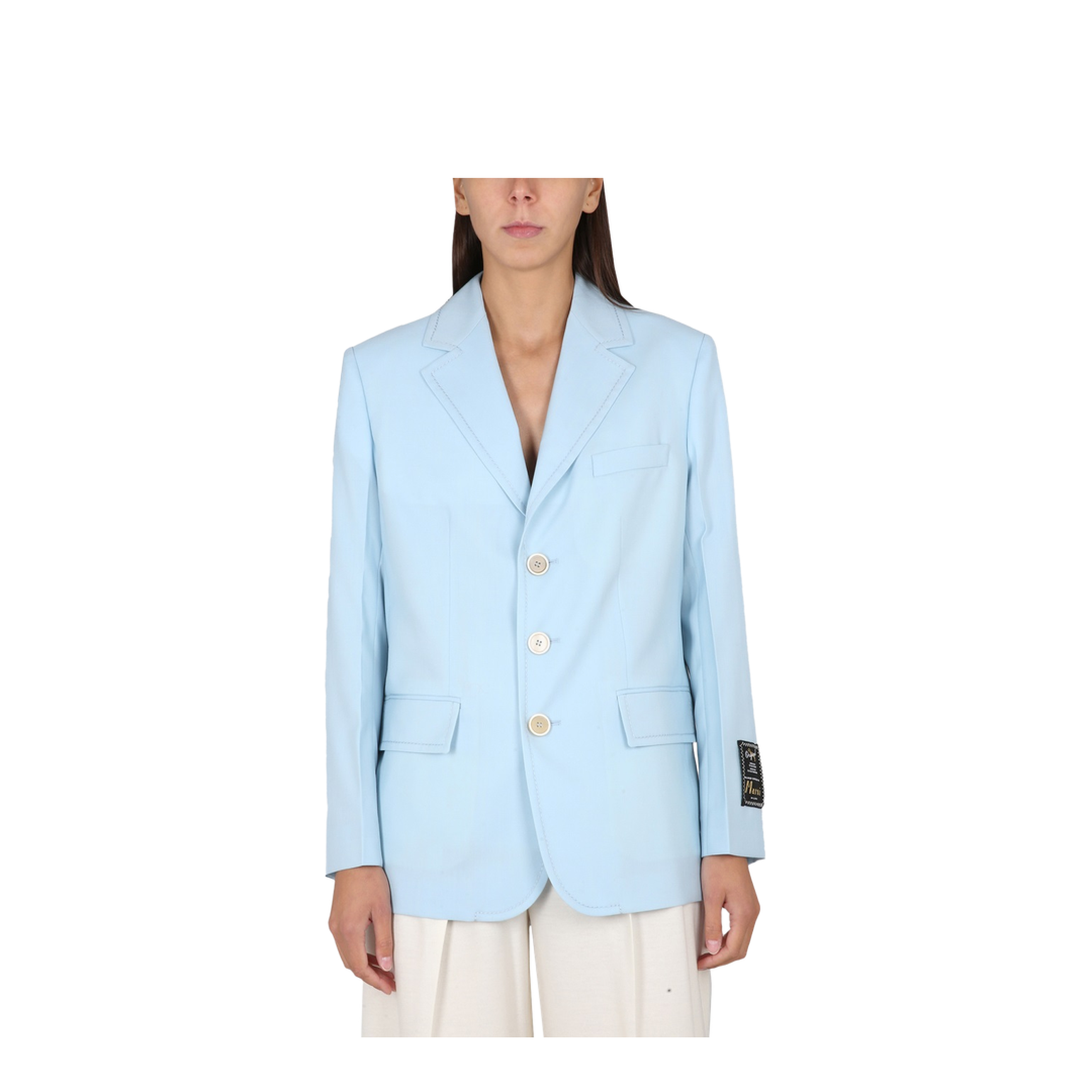 Cool Wool Long Blazer - Image 1