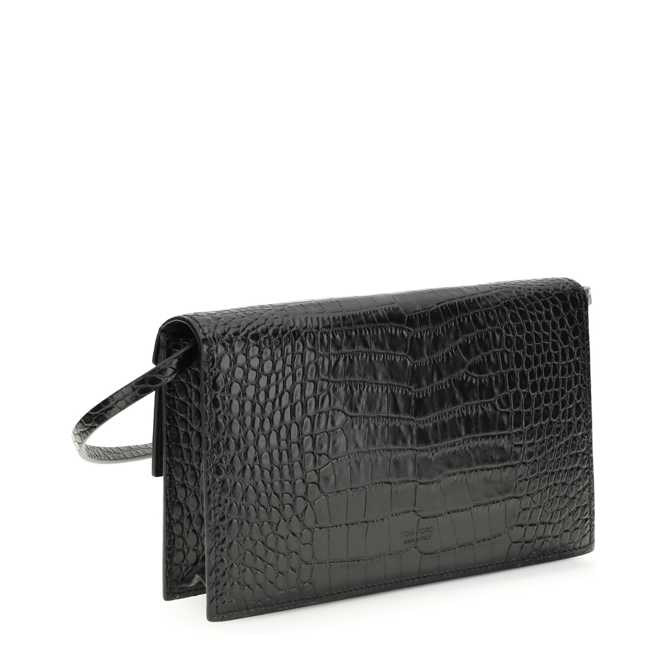 Crocodile Print Shoulder Bag - Image 3