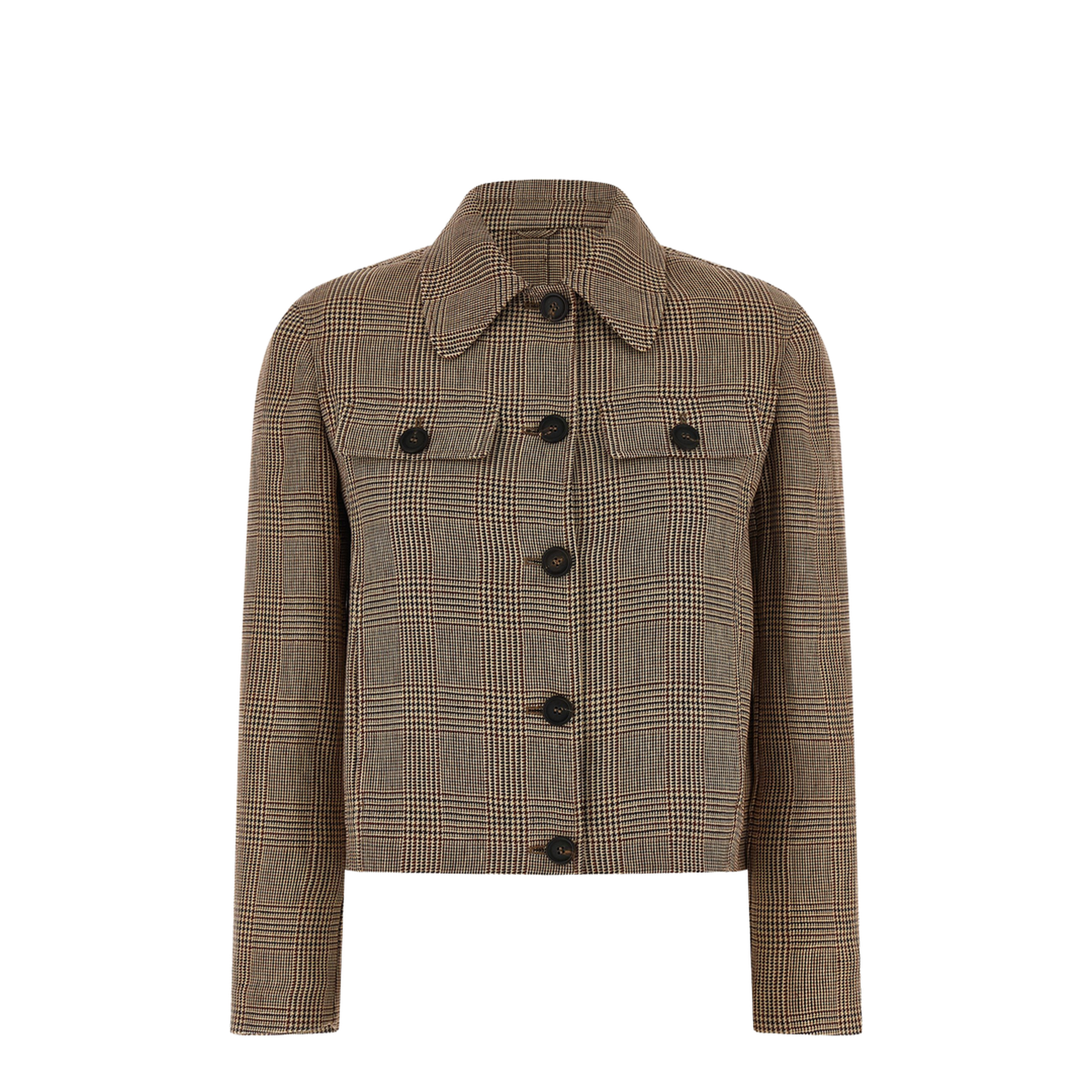 Prince of Wales Jacket Brown - Image 1
