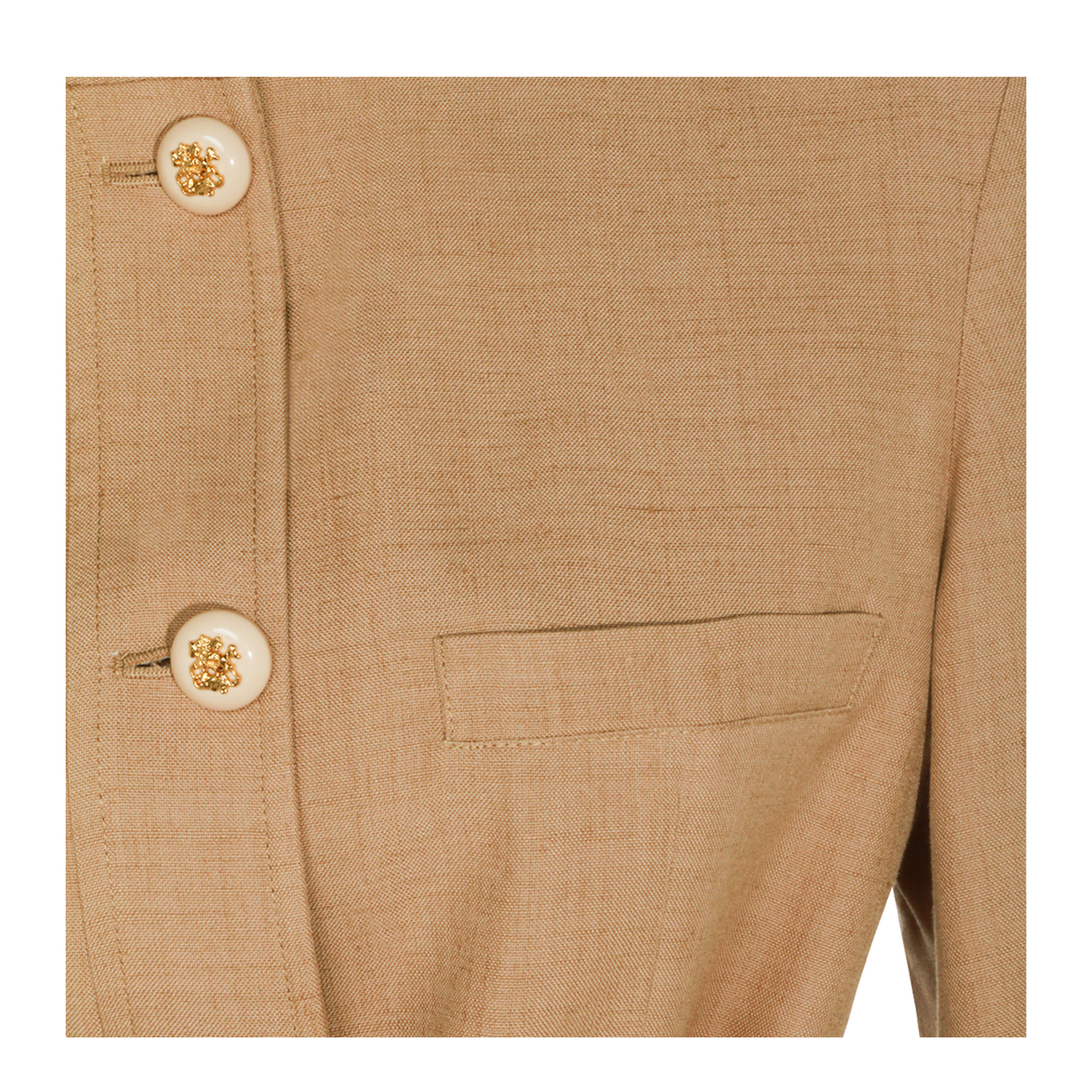 Caban Embroidered Logo Jacket - Image 8