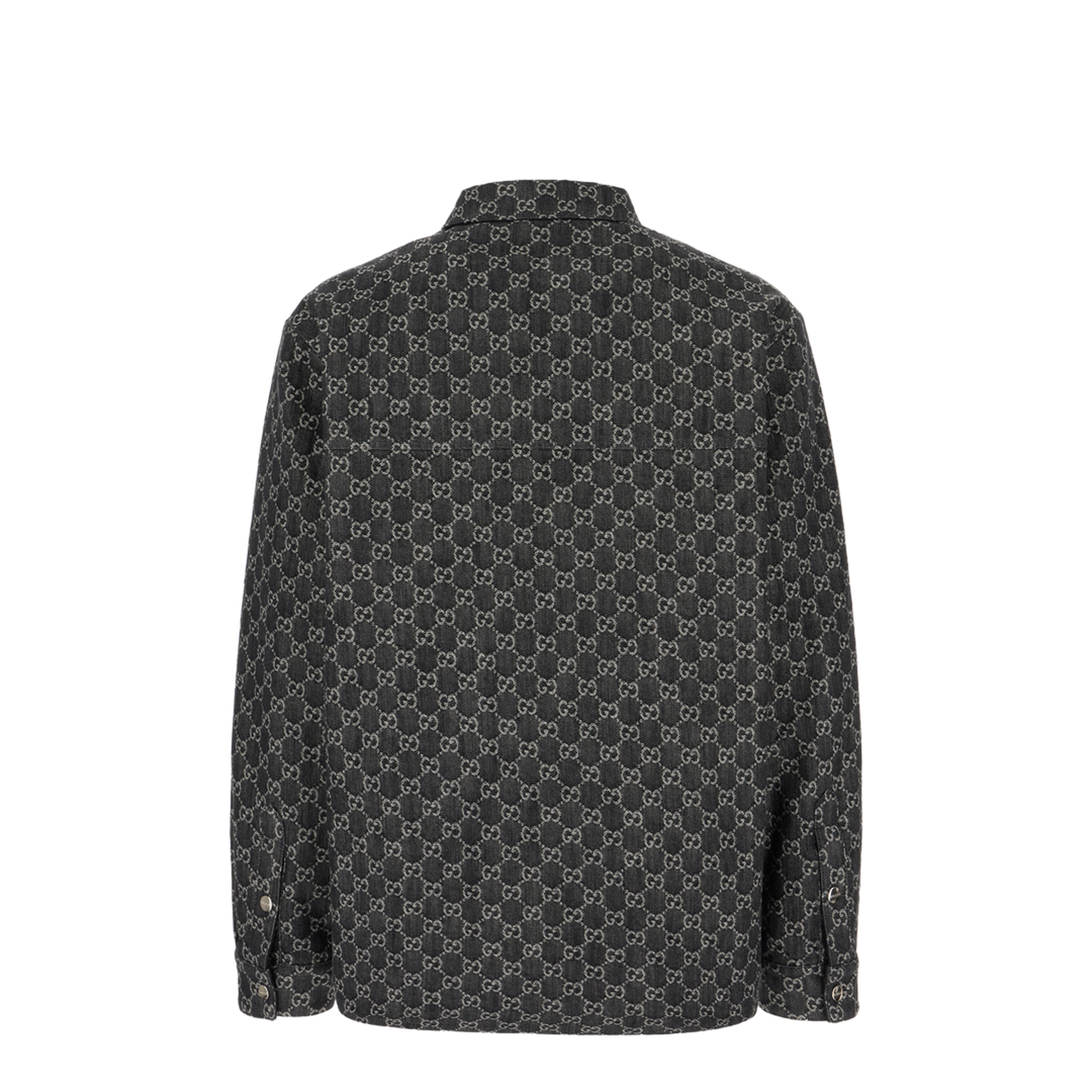 Embroidered Denim Shirt - Image 4