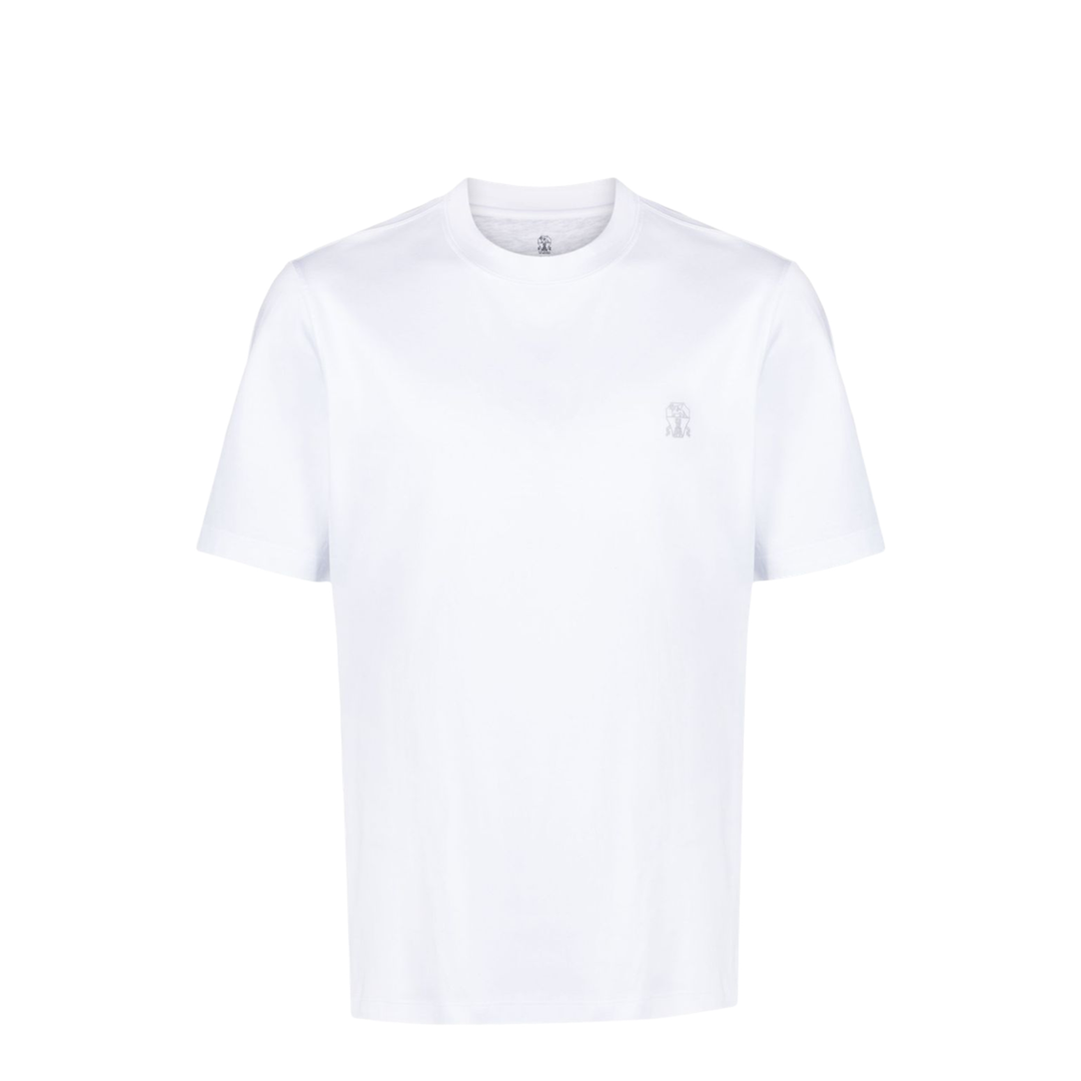 Cotton T-Shirt with Logo Print - Image 1
