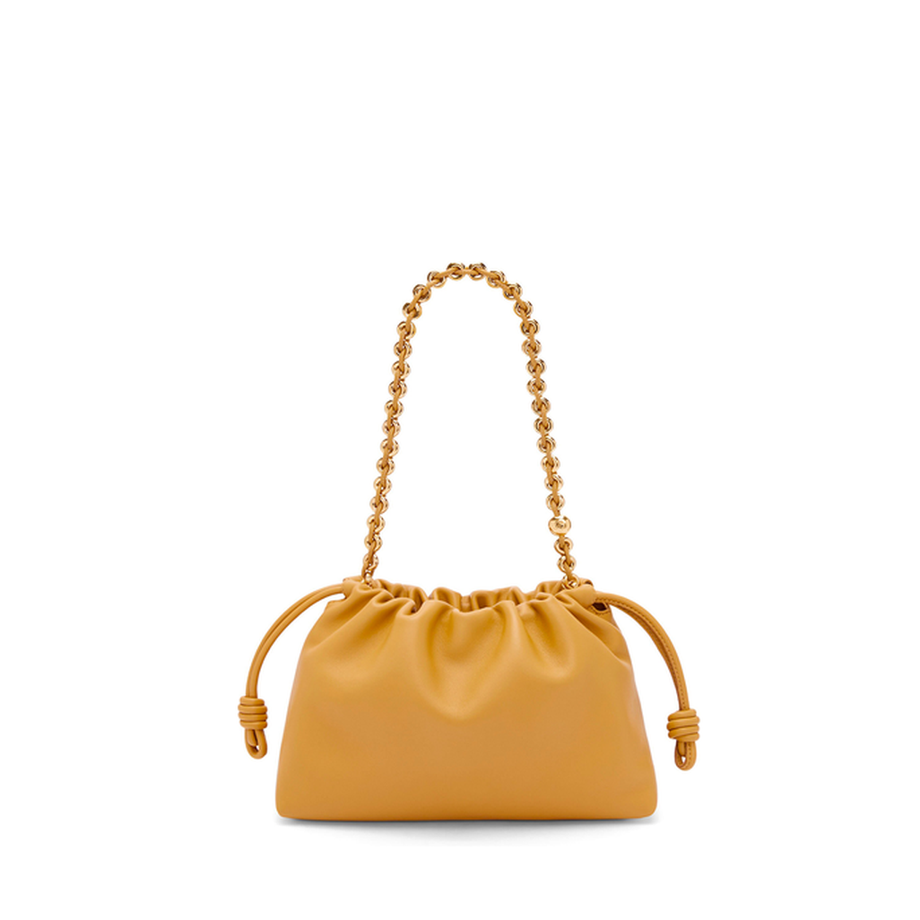 Flamenco Purse Medium Leather Shoulder Bags - Sahara - Image 2