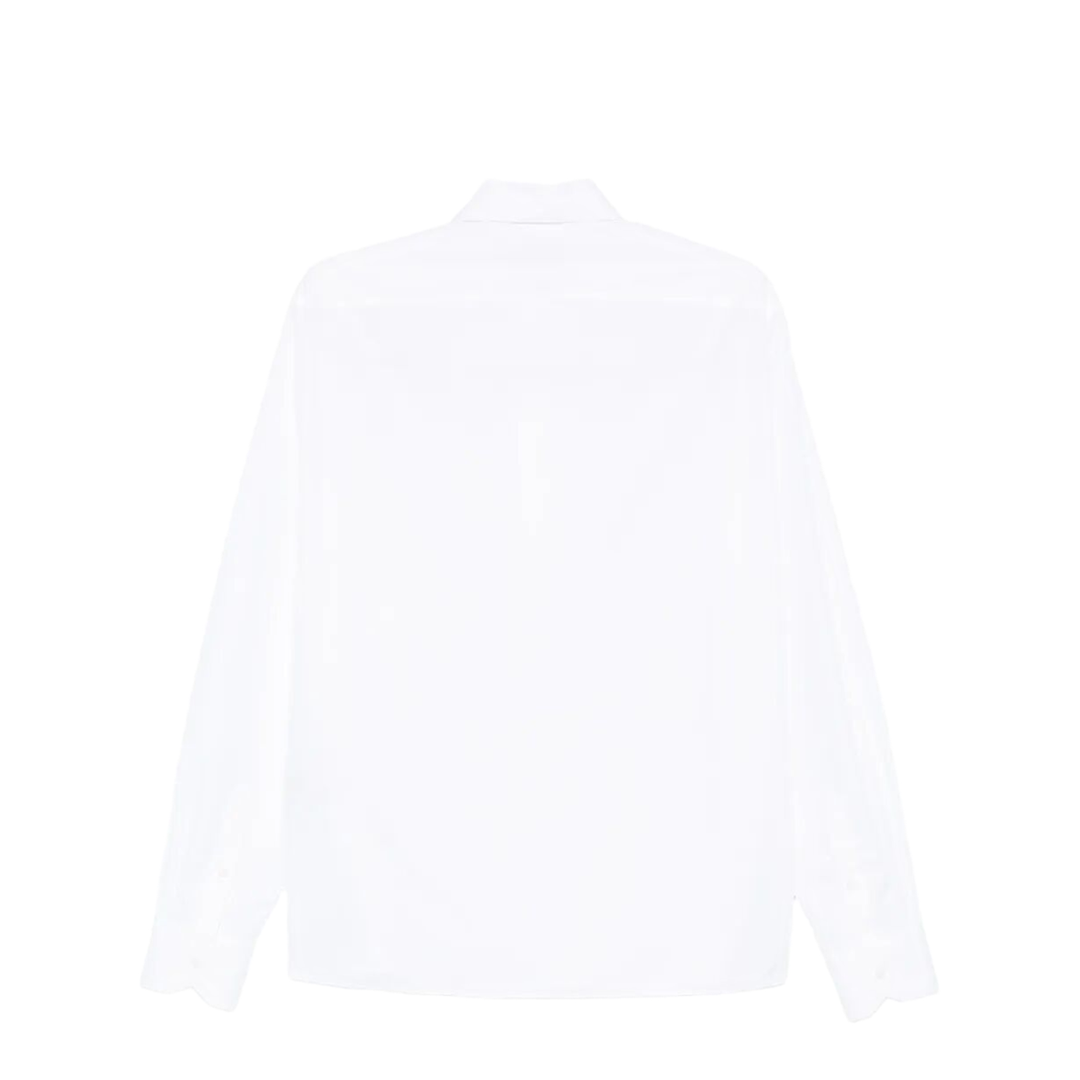 Boxy Fit Cotton Shirt with Zip Pocket - Image 2