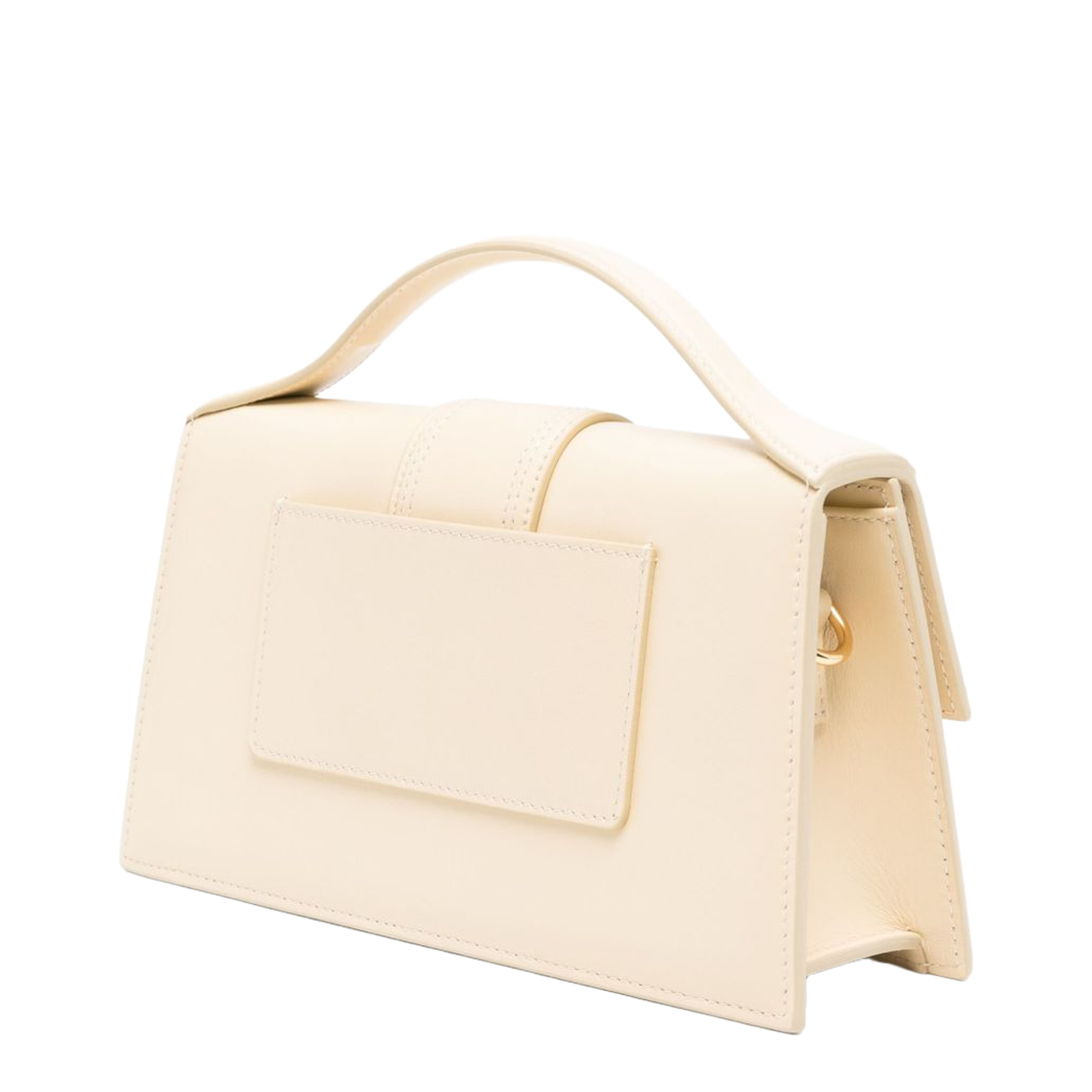 Le Grand Bambino Calf Leather Top-Handle Bag - Ivory - Image 3