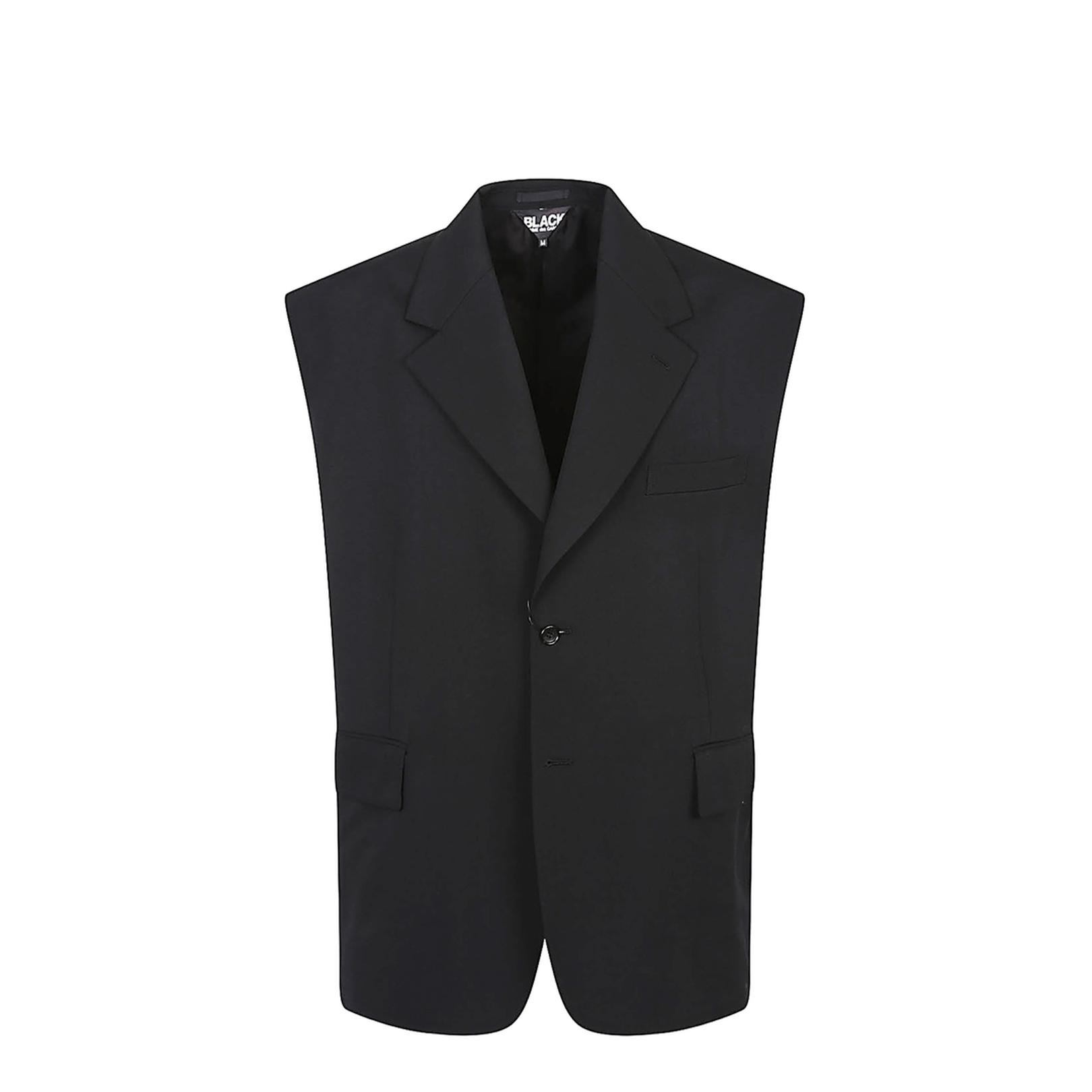 Blazer Vest Sleeveless V-Neck - Image 1