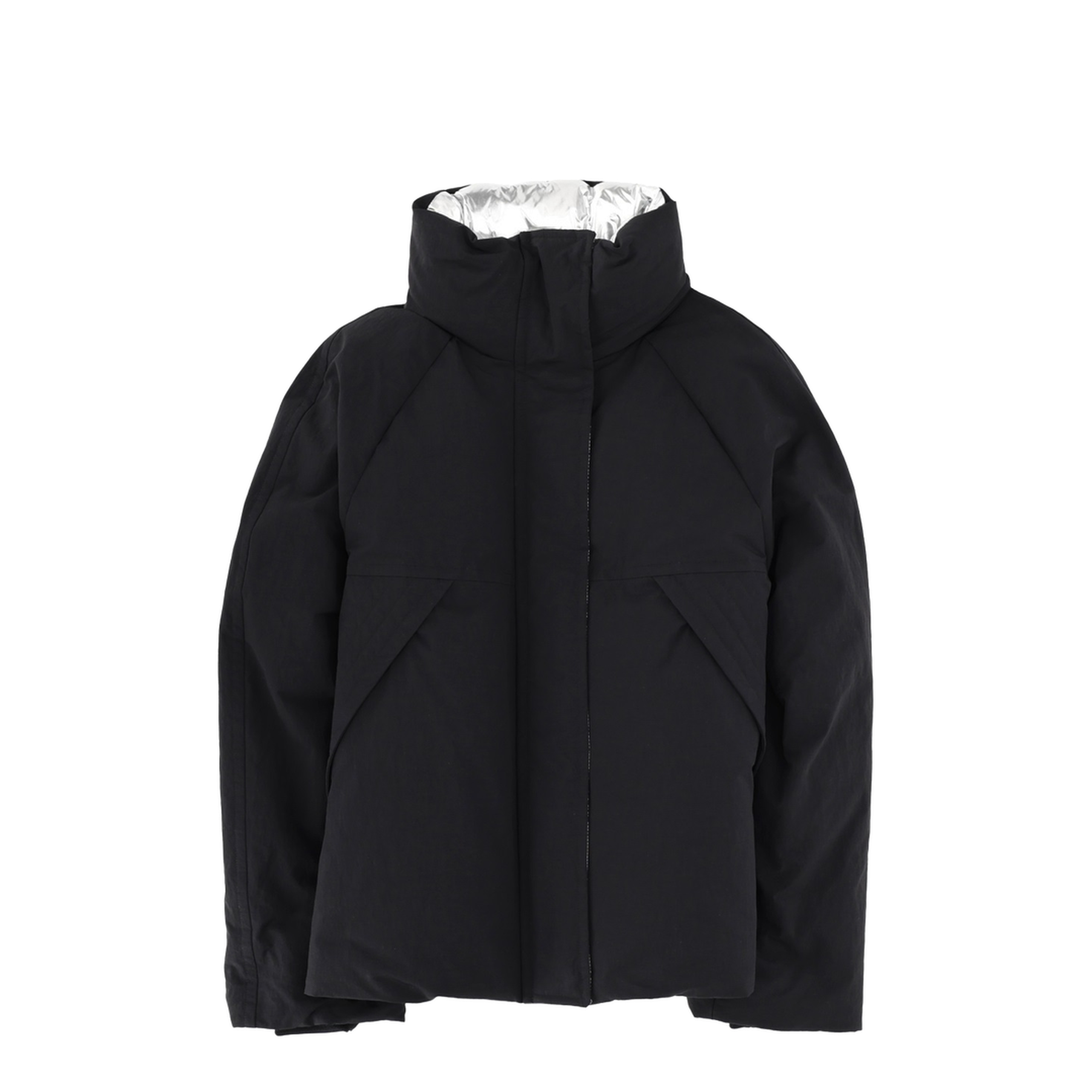 Crinkle Metallic Jacket - Image 1