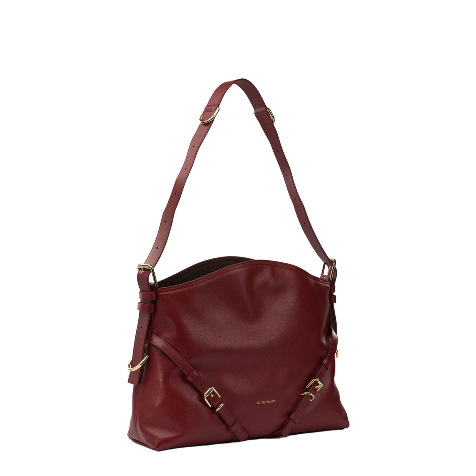Medium Voyou Bag in Shiny Leather - Image 2