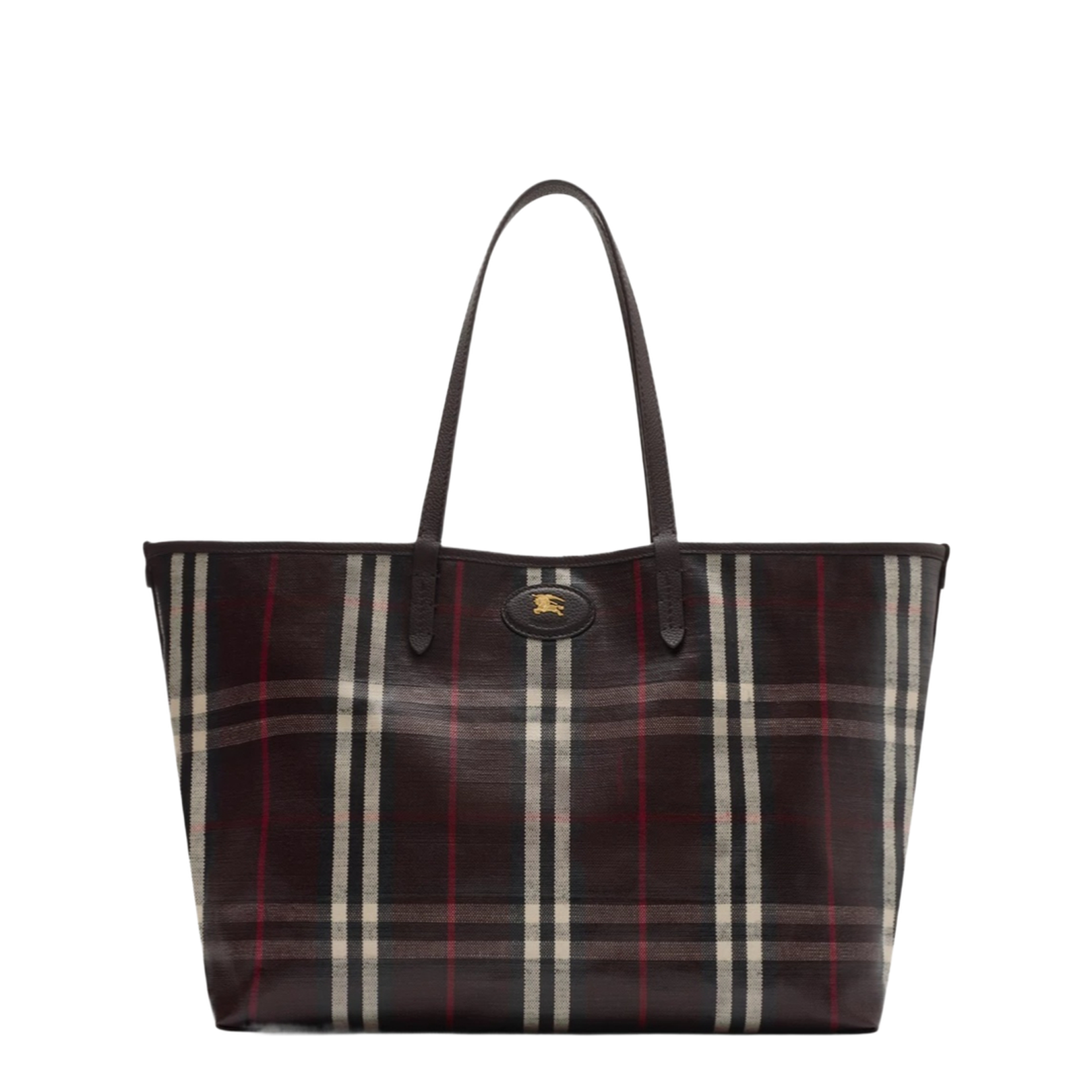 Medium Highlands Tote in Mahogany Red - Image 1