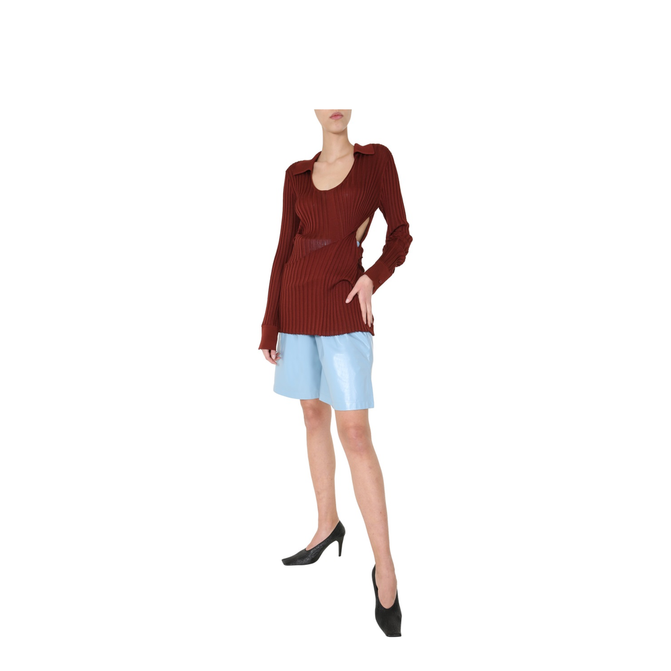 Ribbed Sweater - Image 2