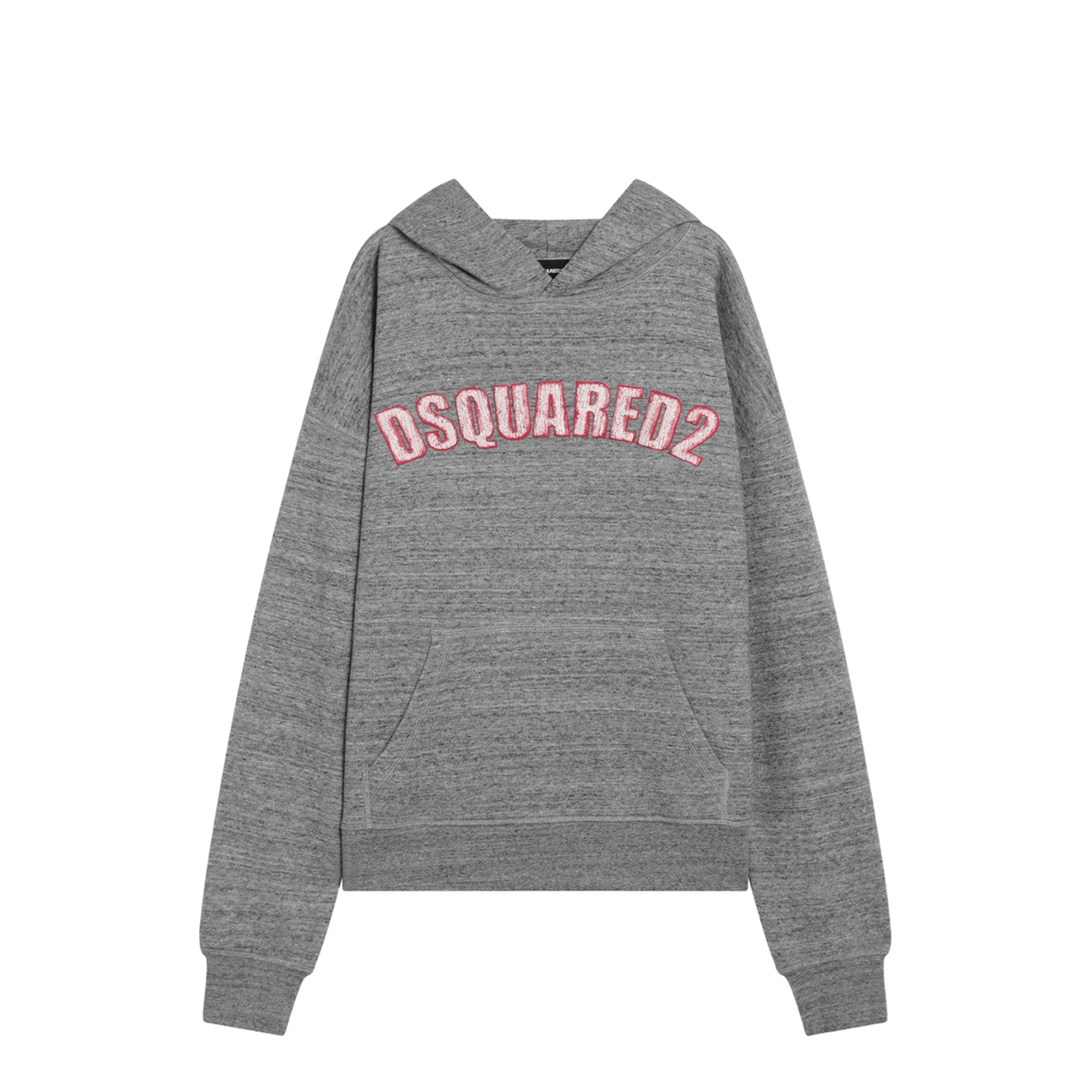 Grey Cotton Sweatshirt with Logo - Image 1
