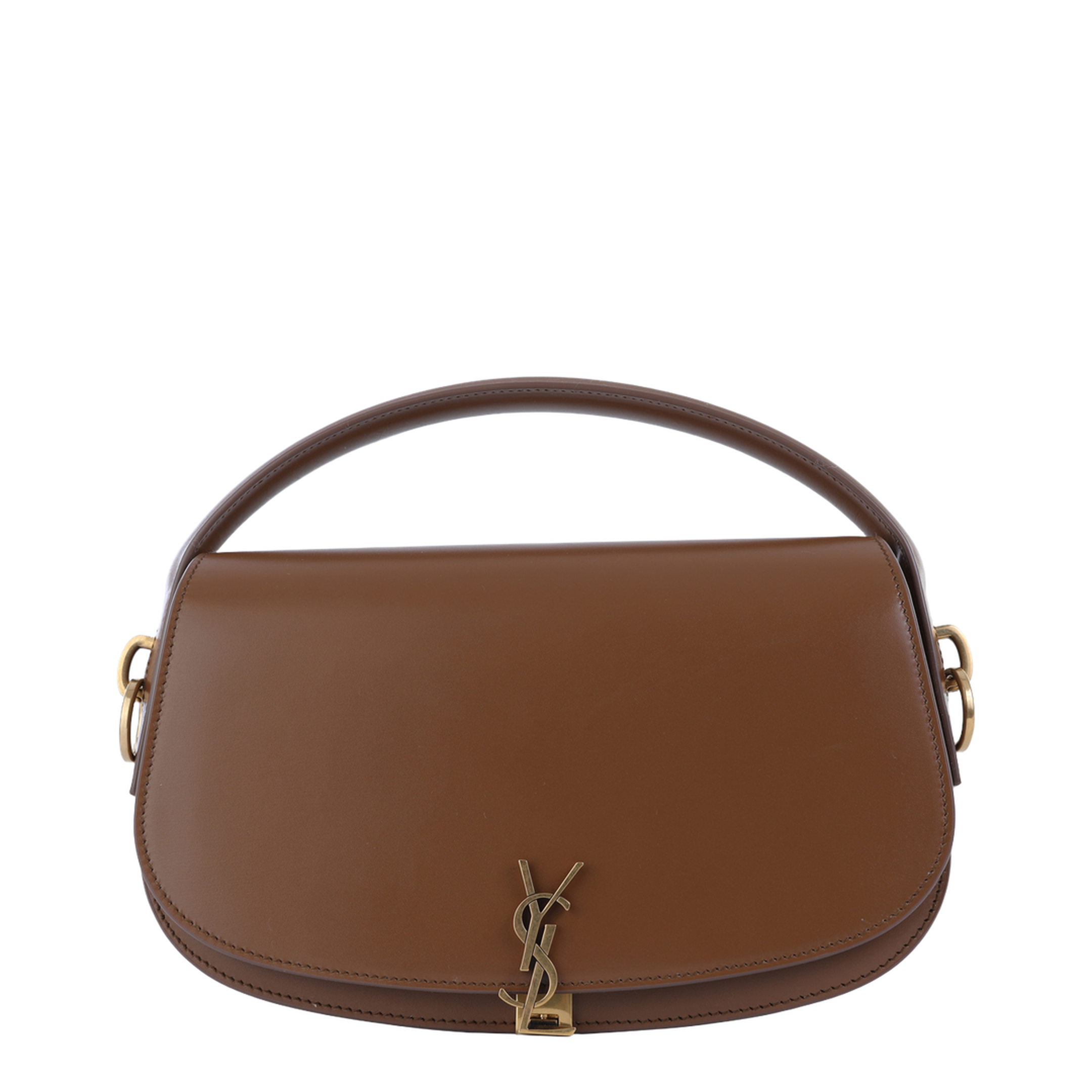 Voltaire Leather Shoulder Bags - Brown - Image 2