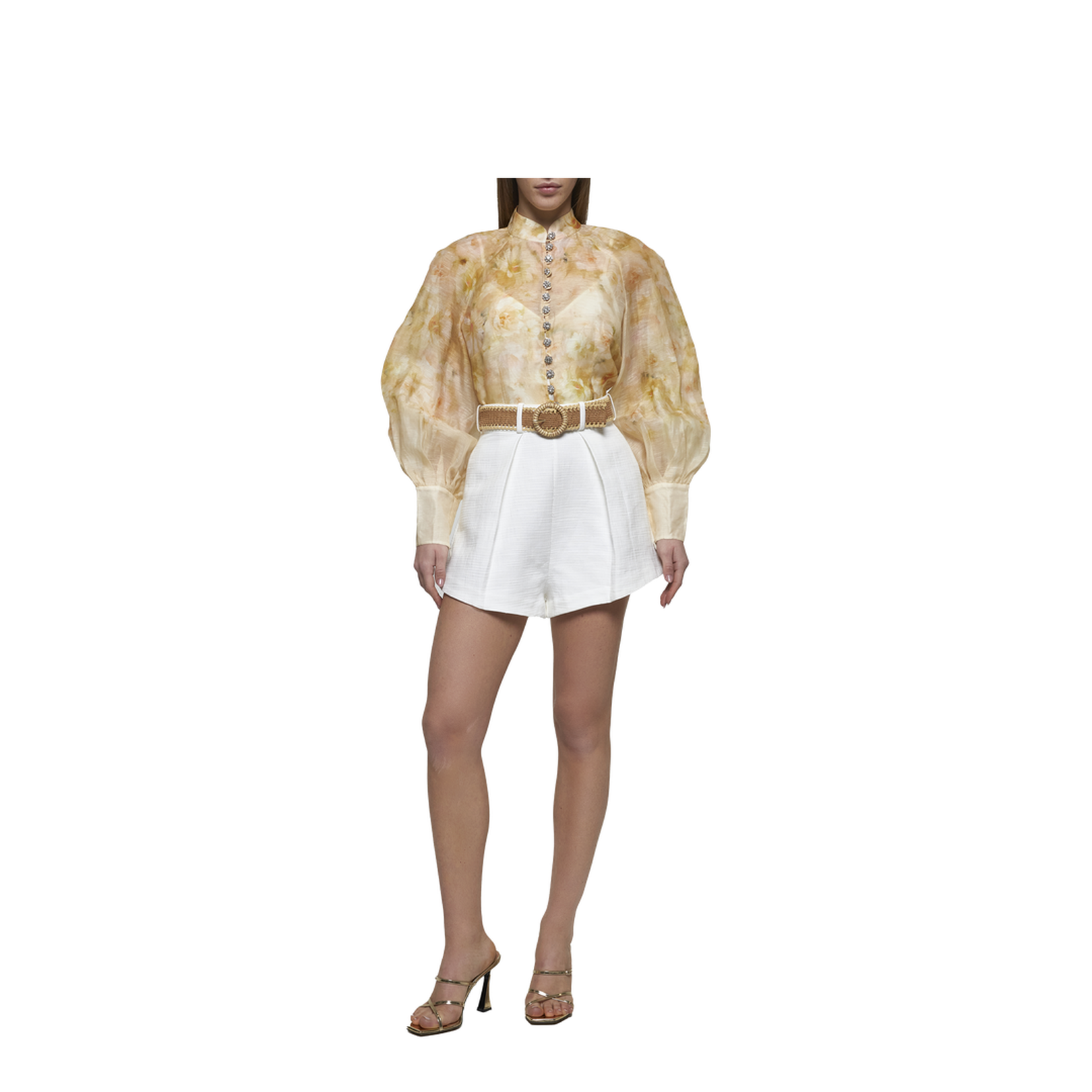Crush Printed Linen Shirt - Image 2
