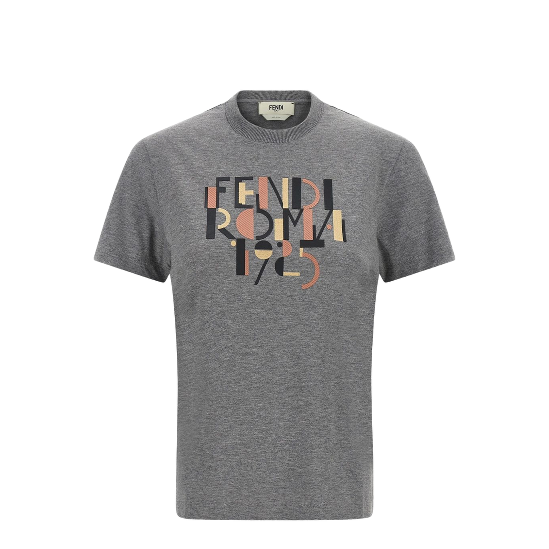 T-Shirt Cotton Grey - Image 1