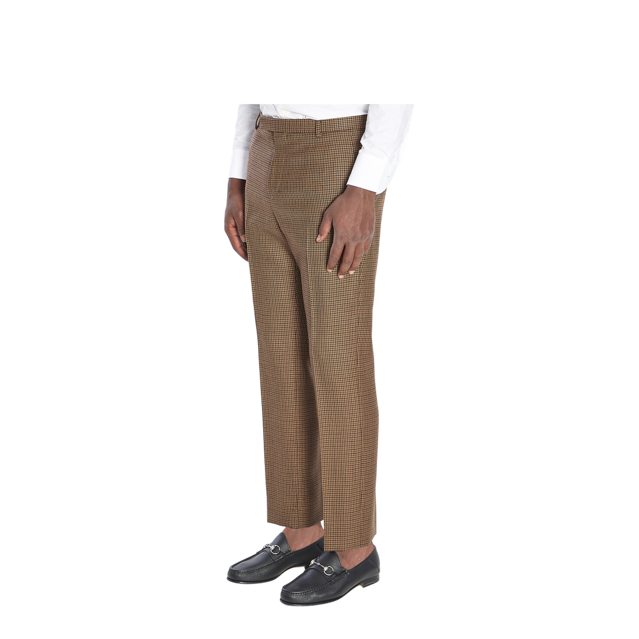 Wool Tweed Trousers - Image 2